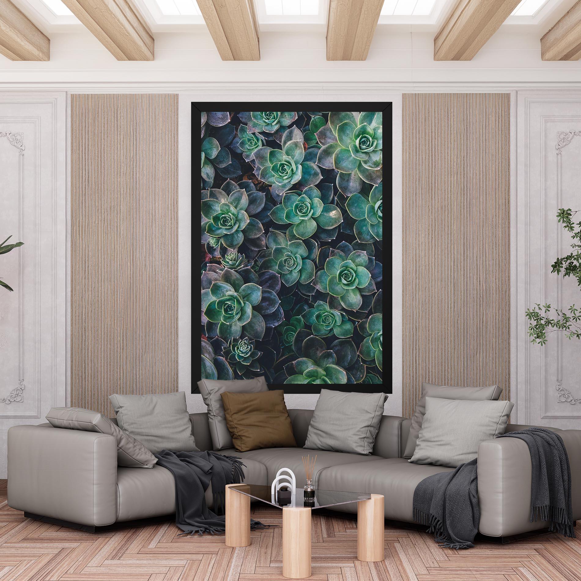 Vászonkép Green Lilac Tree mockup 6