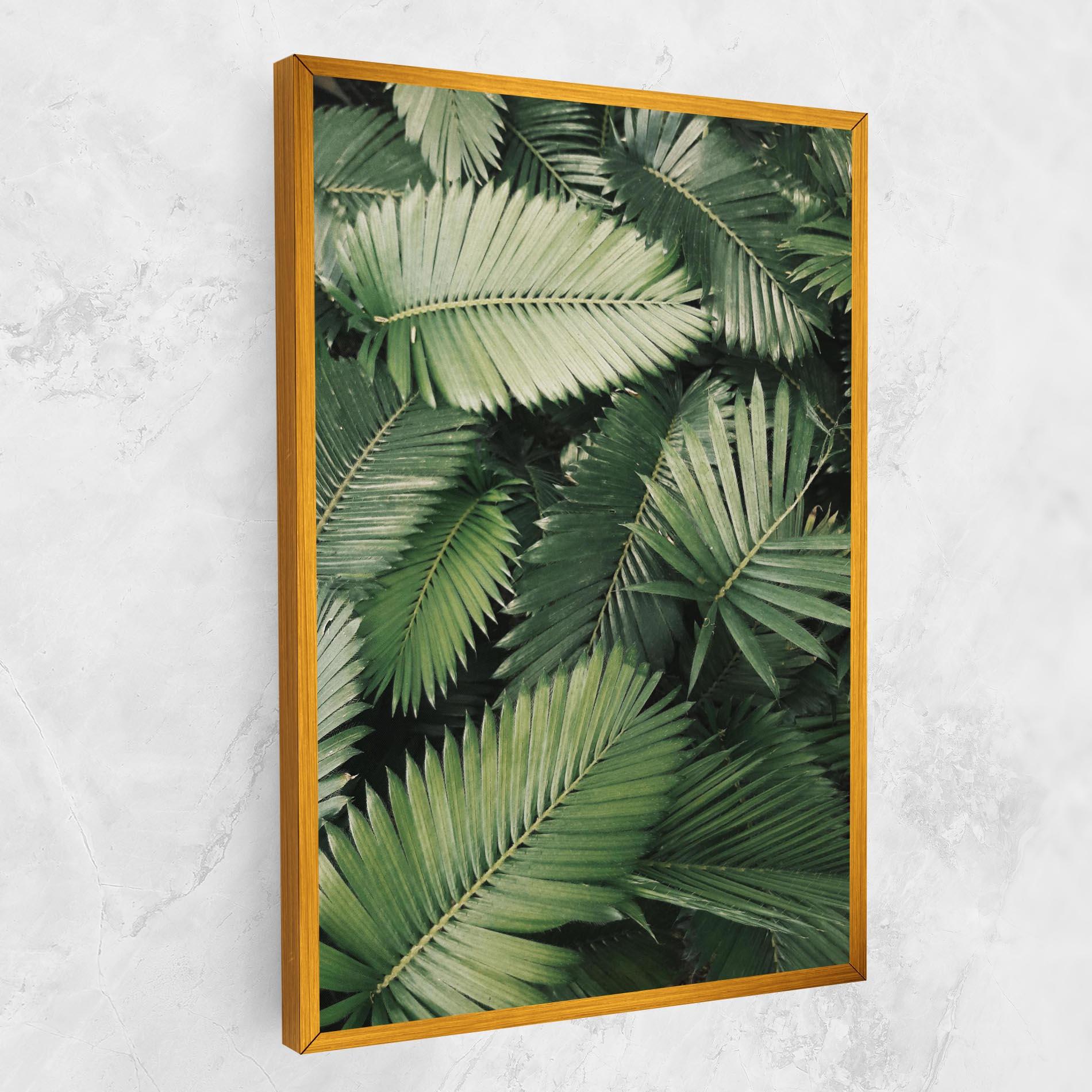 Vászonkép Green Leaves mockup 1