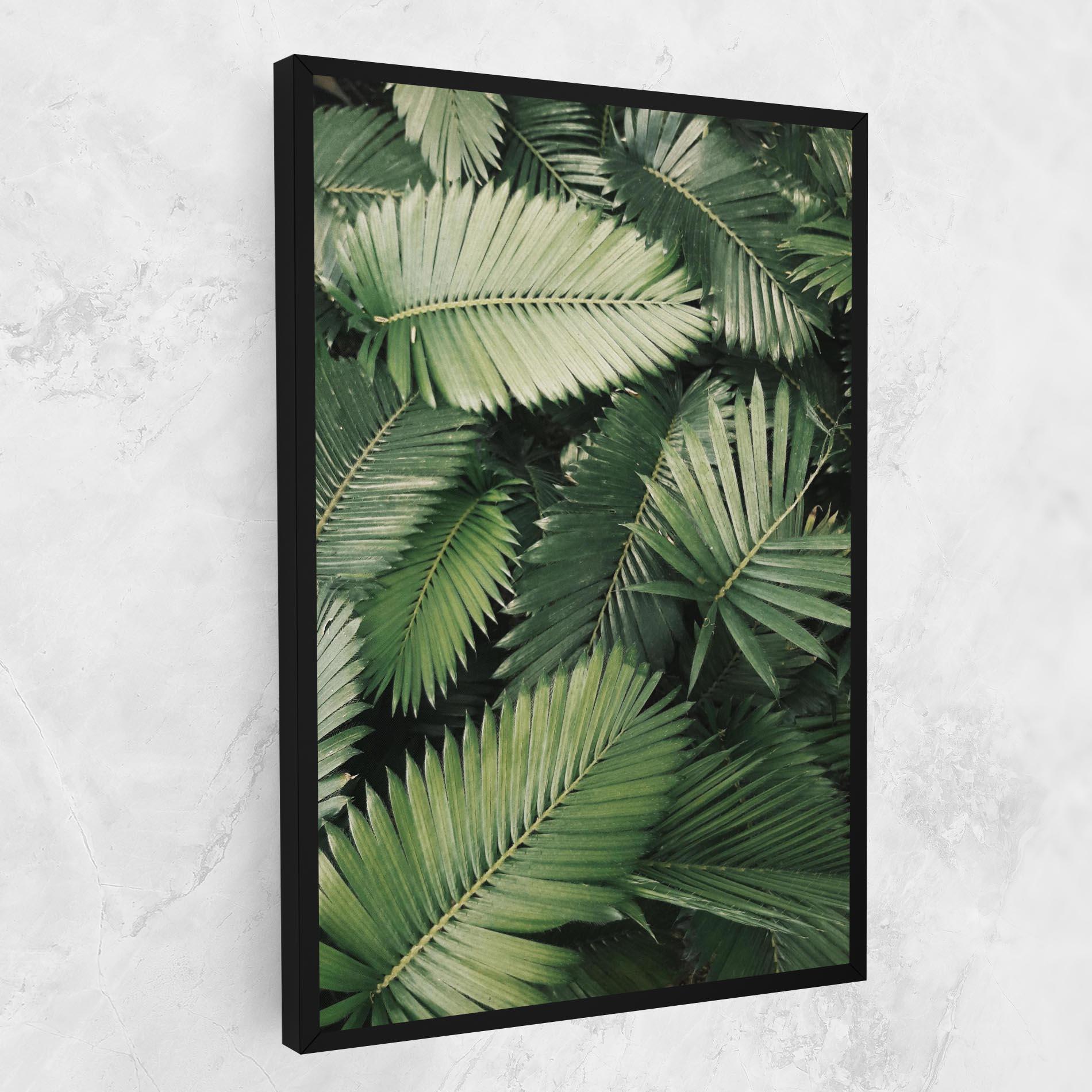 Vászonkép Green Leaves mockup 1