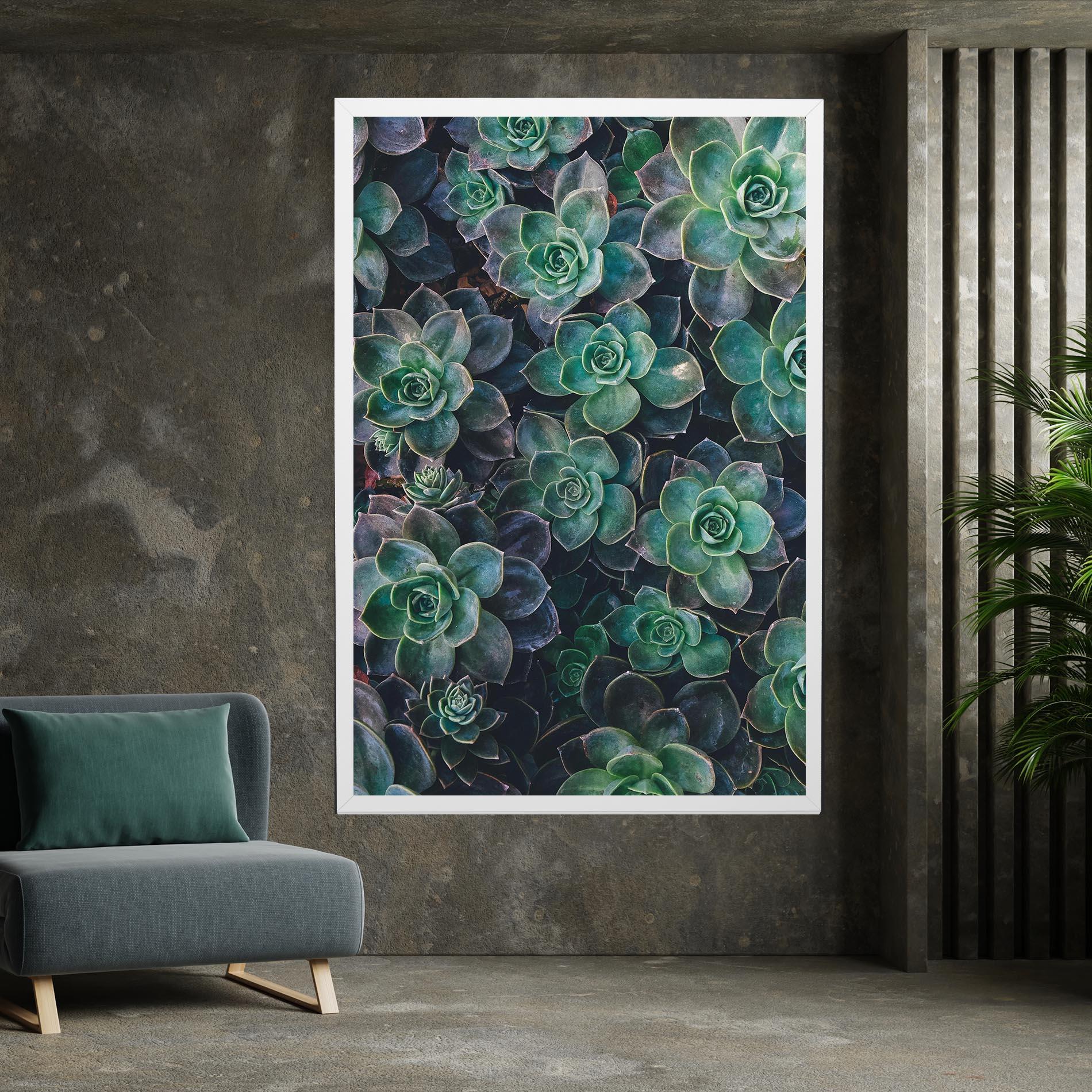 Vászonkép Green Lilac Tree mockup 7