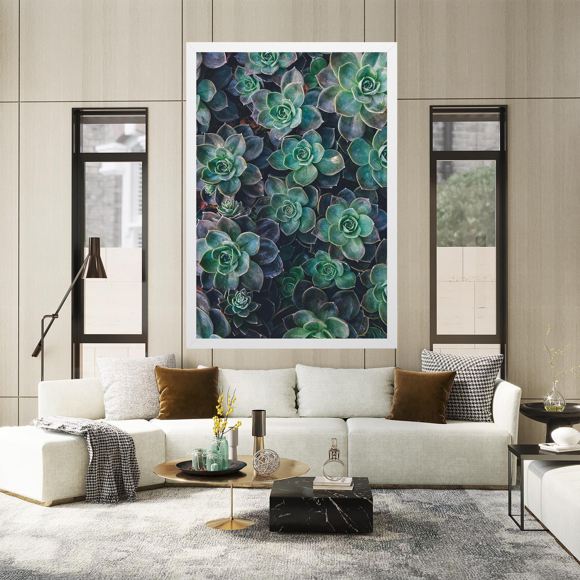 Vászonkép Green Lilac Tree mockup 2