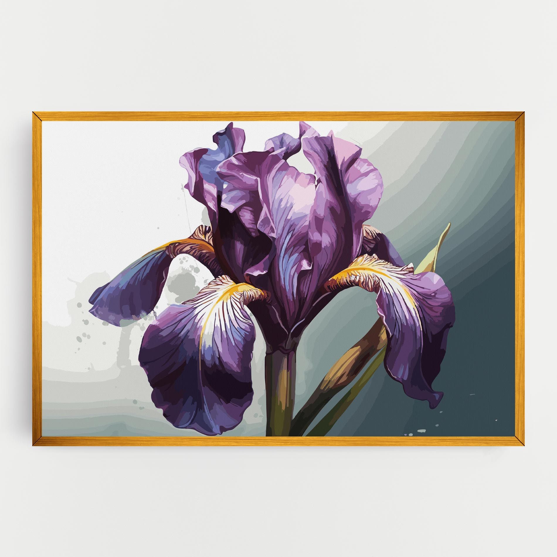 Purple Blue Iris mockup 0