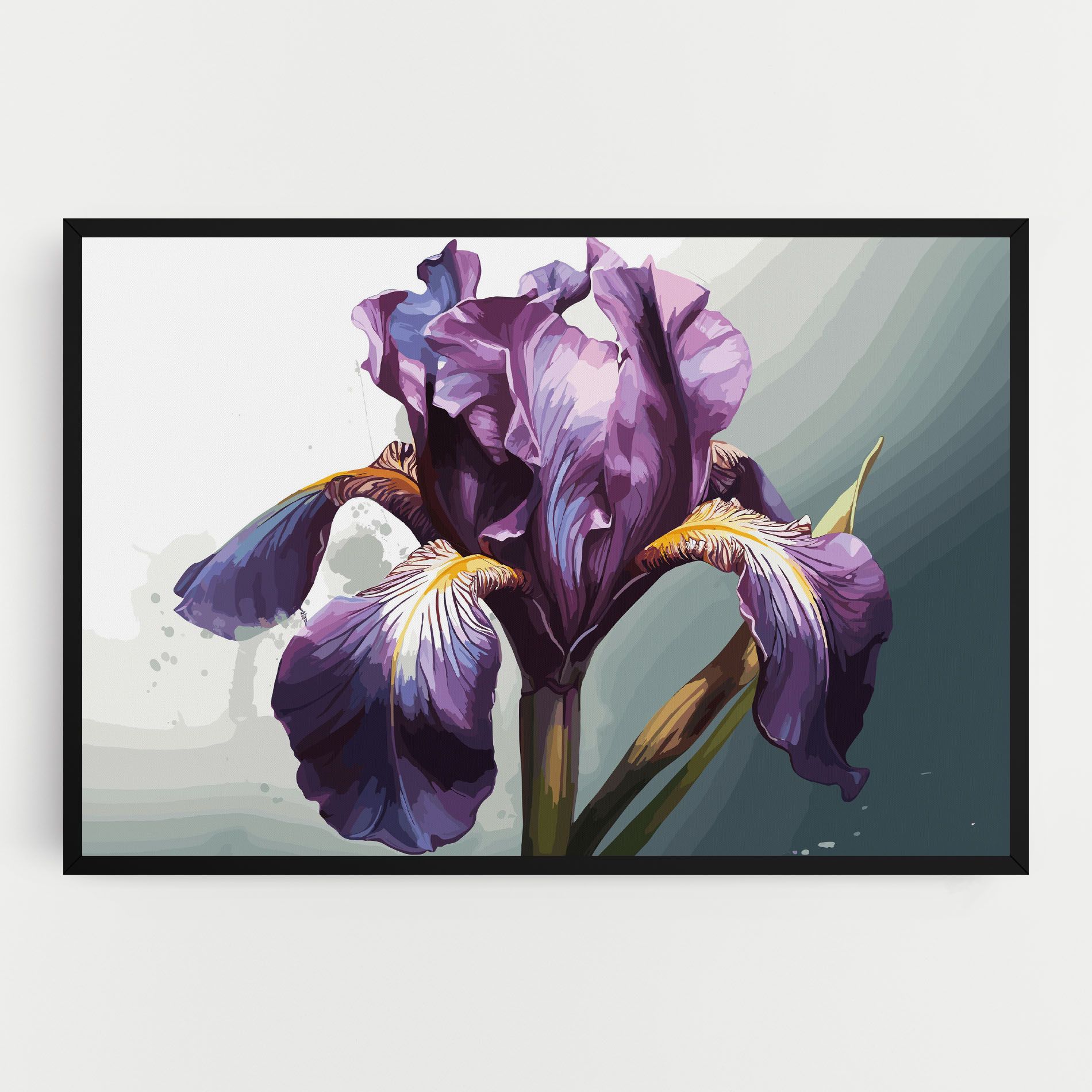 Purple Blue Iris mockup 0