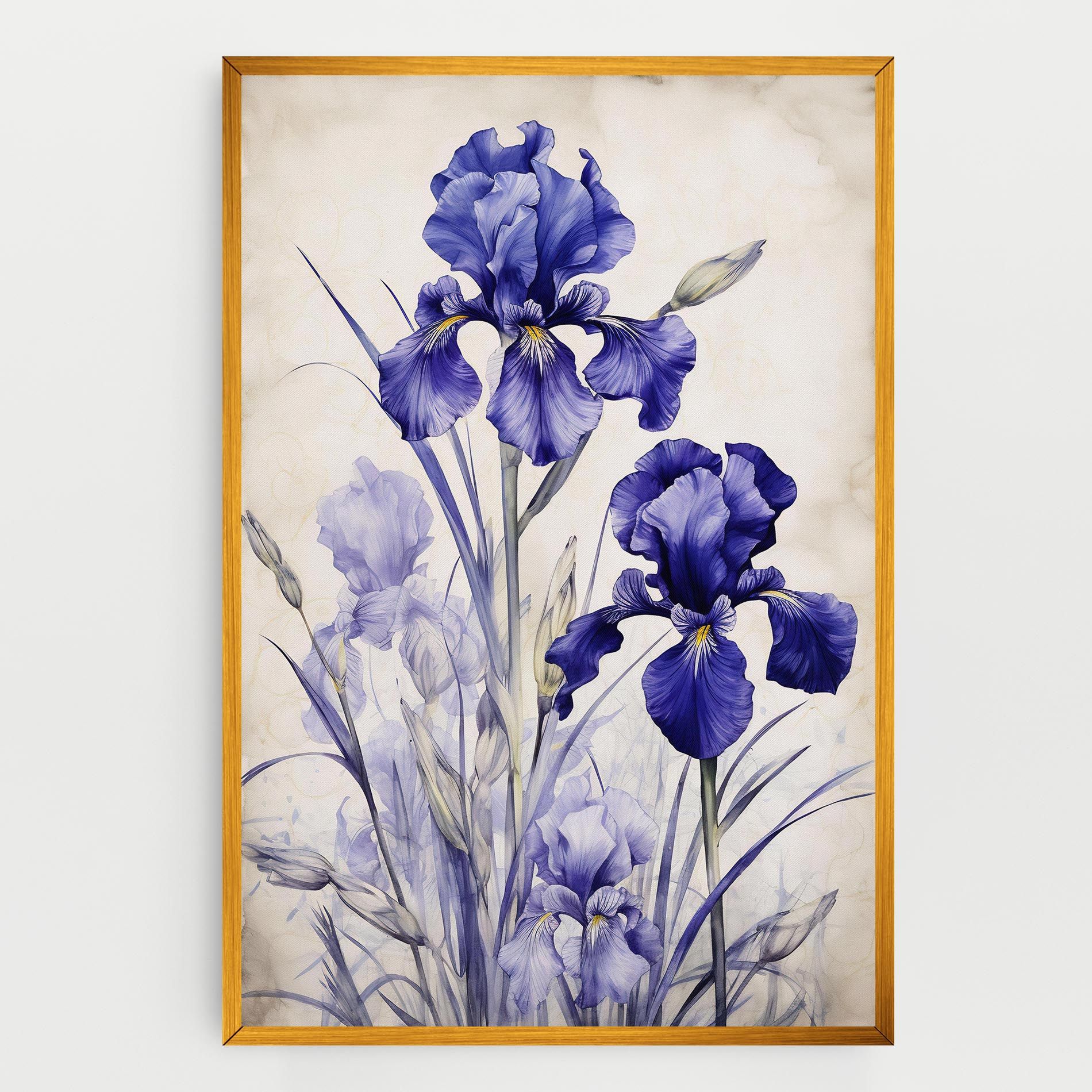 Irises Painting mockup 0