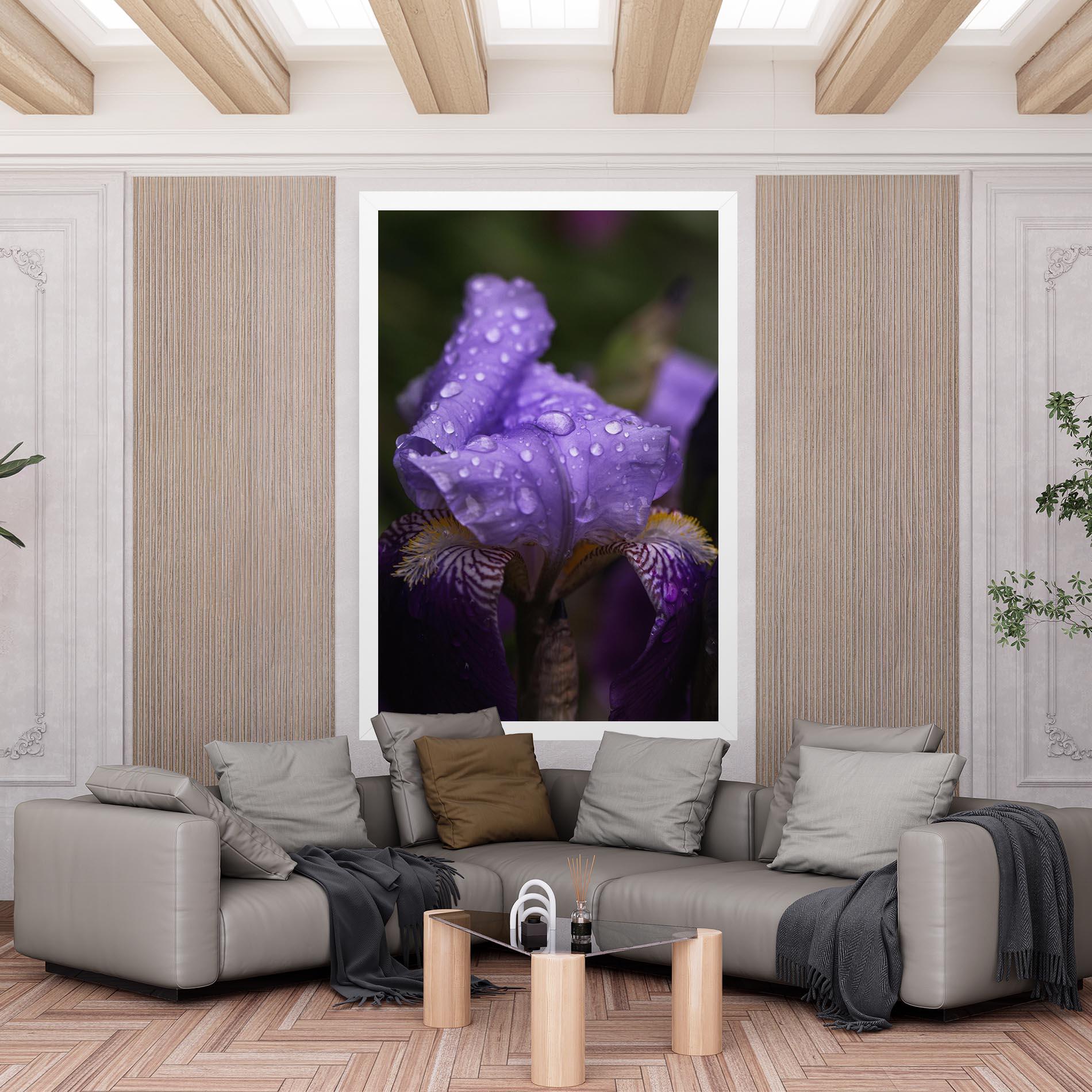 Vászonkép Rain In The Garden mockup 6