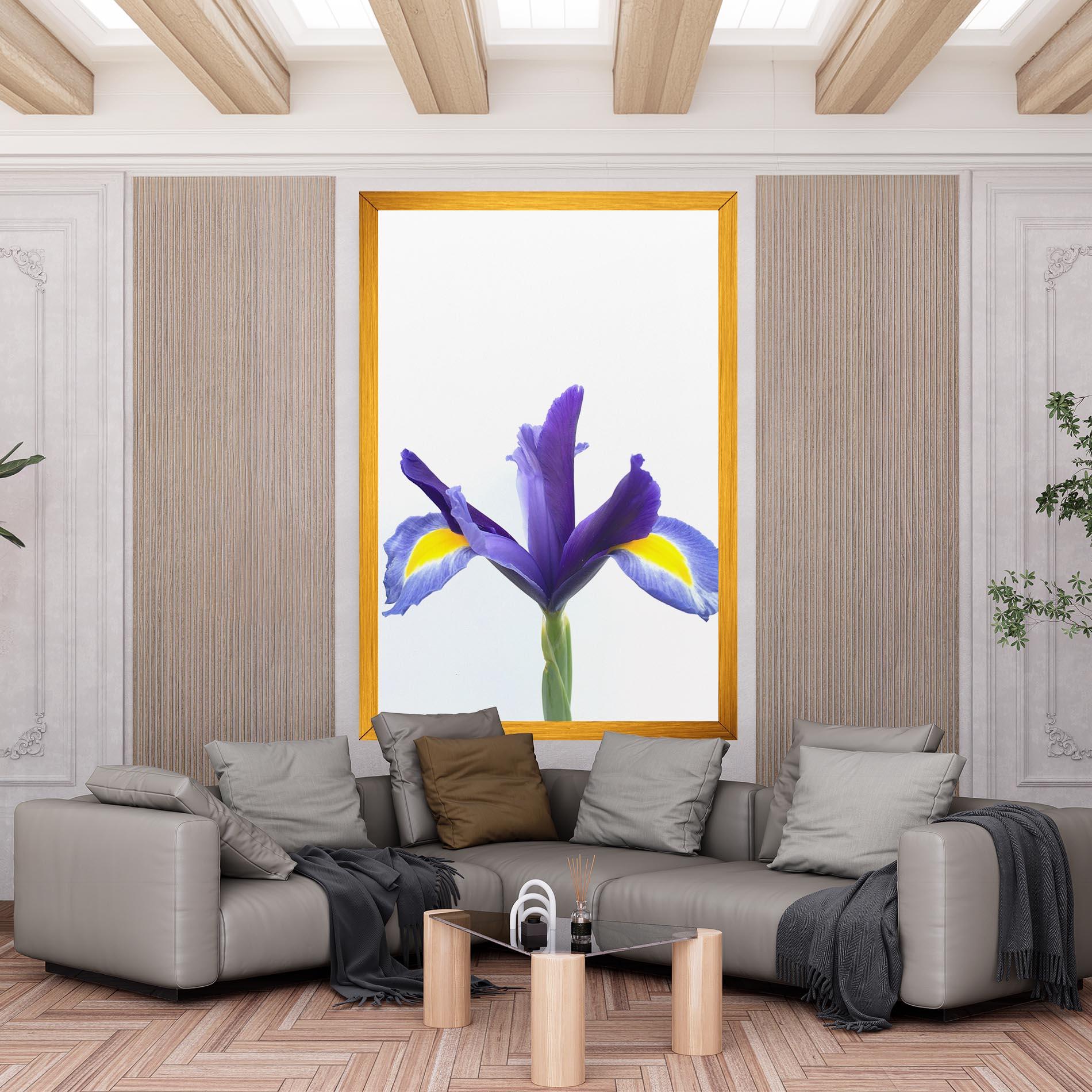 Vászonkép Yellow Color Iris mockup 6