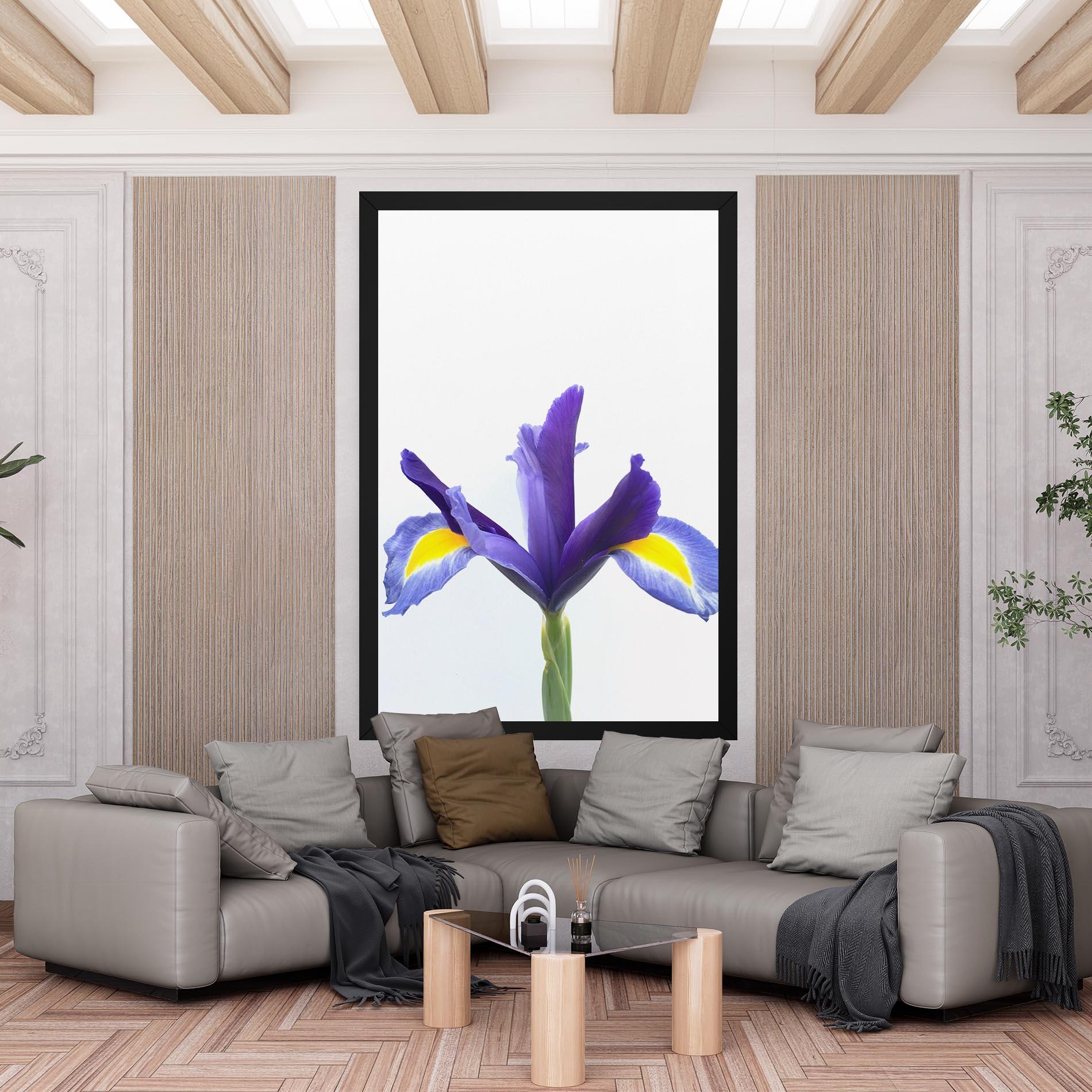 Vászonkép Yellow Color Iris mockup 6
