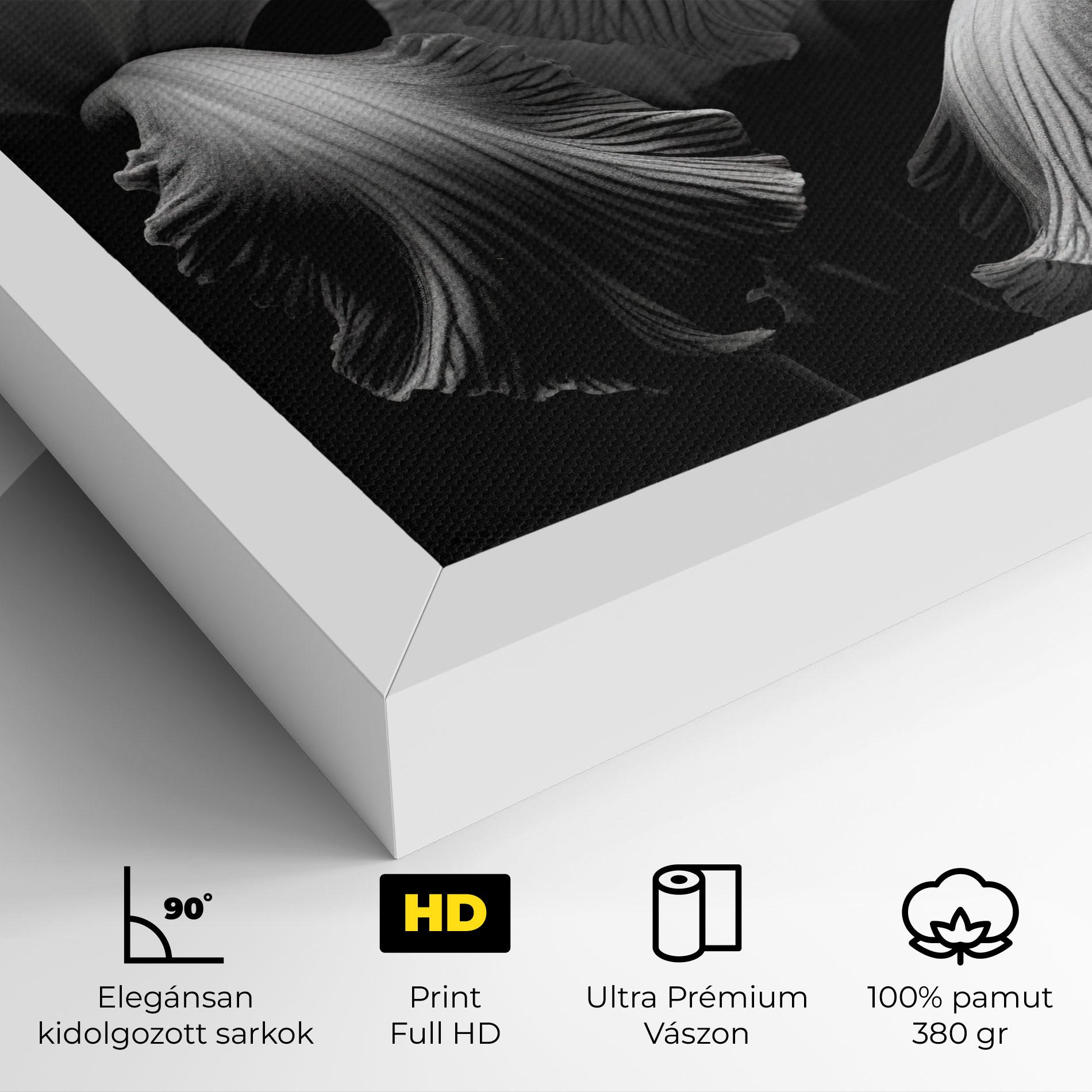 Vászonkép Grey Iris mockup 4