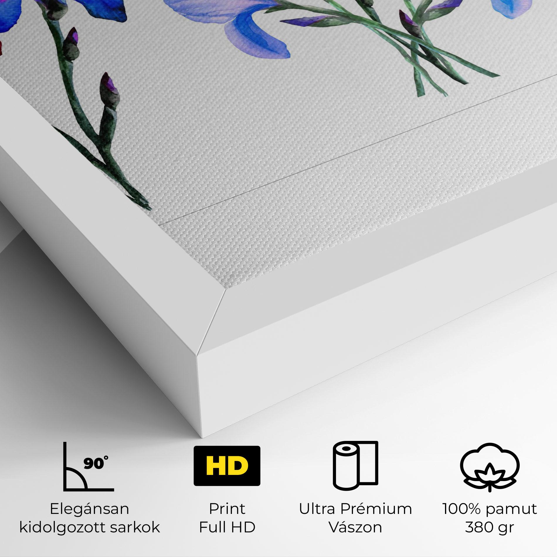 Vászonkép Iris Set mockup 4