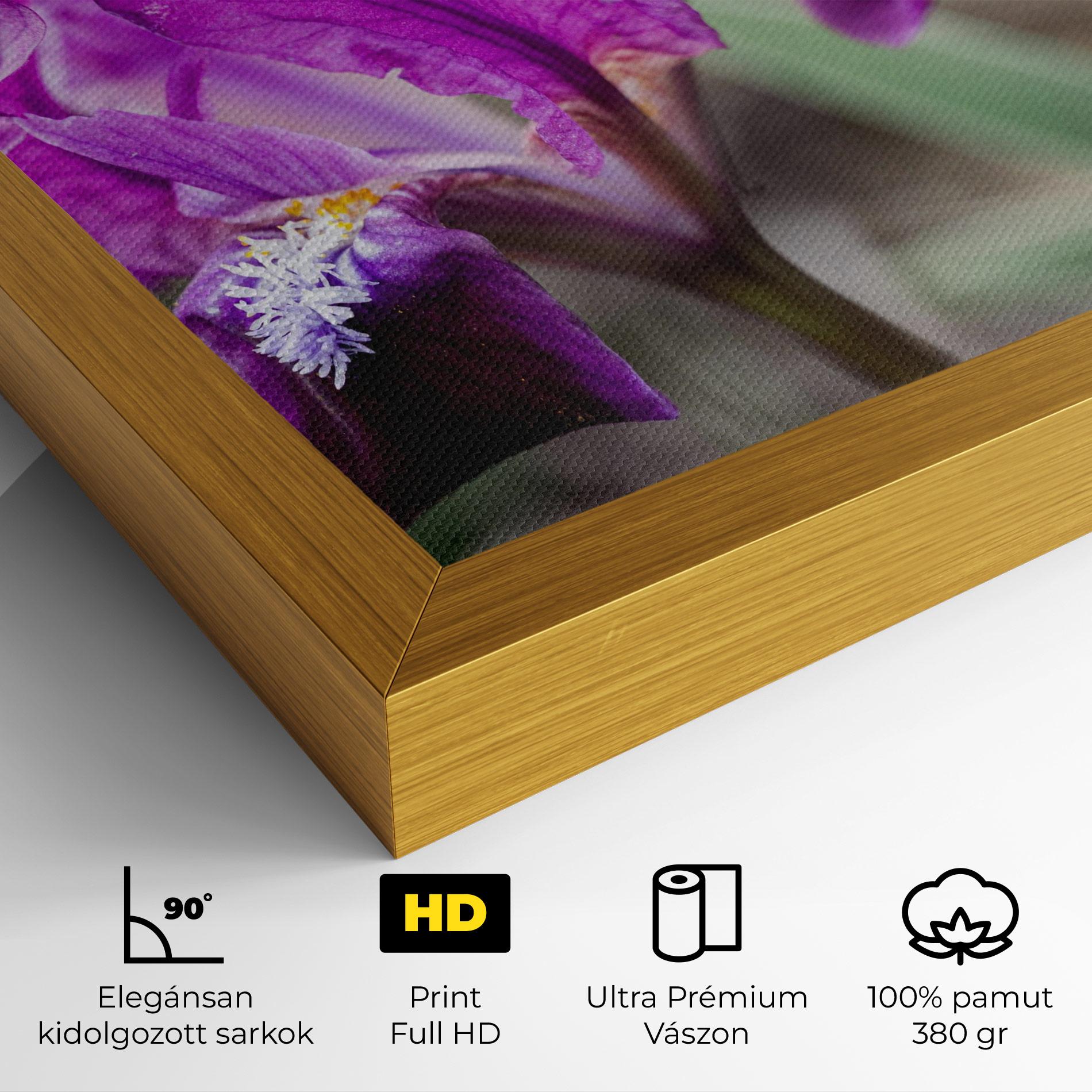 Vászonkép Dark Pink Iris mockup 4