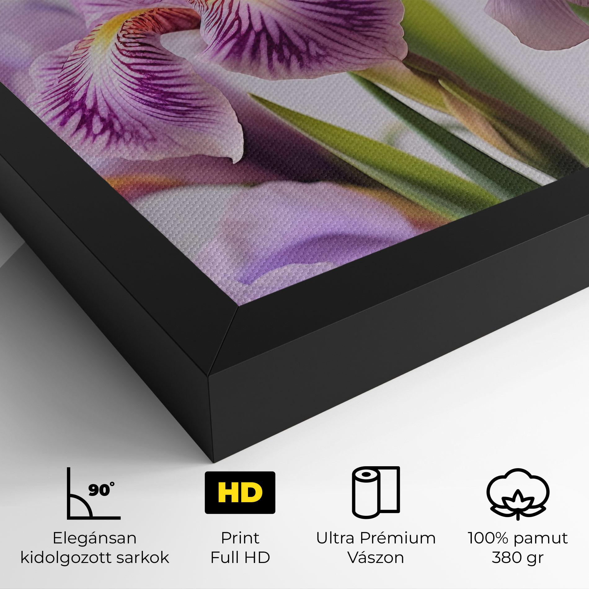 Vászonkép Iris In Vase mockup 4