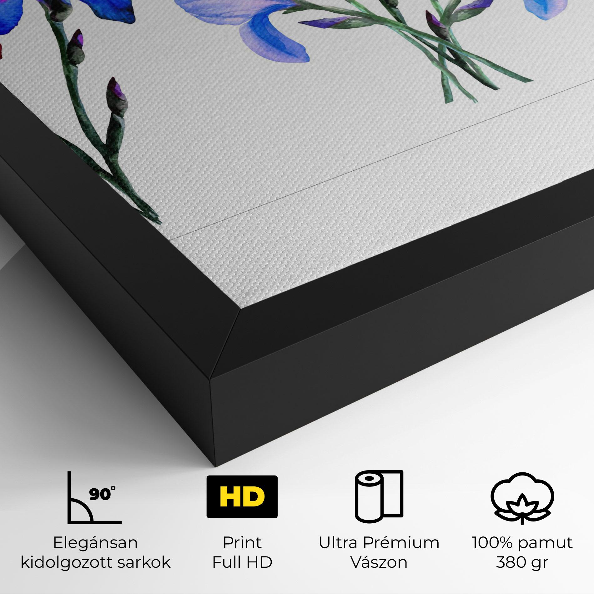 Vászonkép Iris Set mockup 4