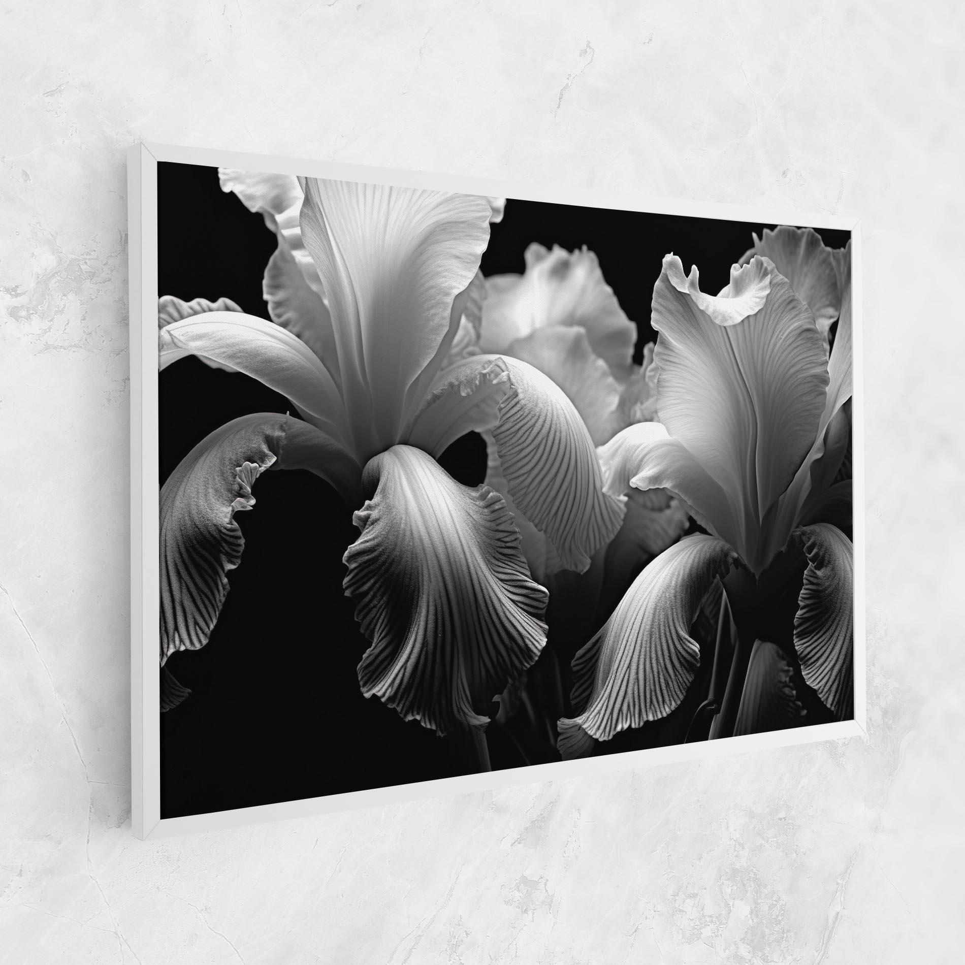 Vászonkép Grey Iris mockup 1