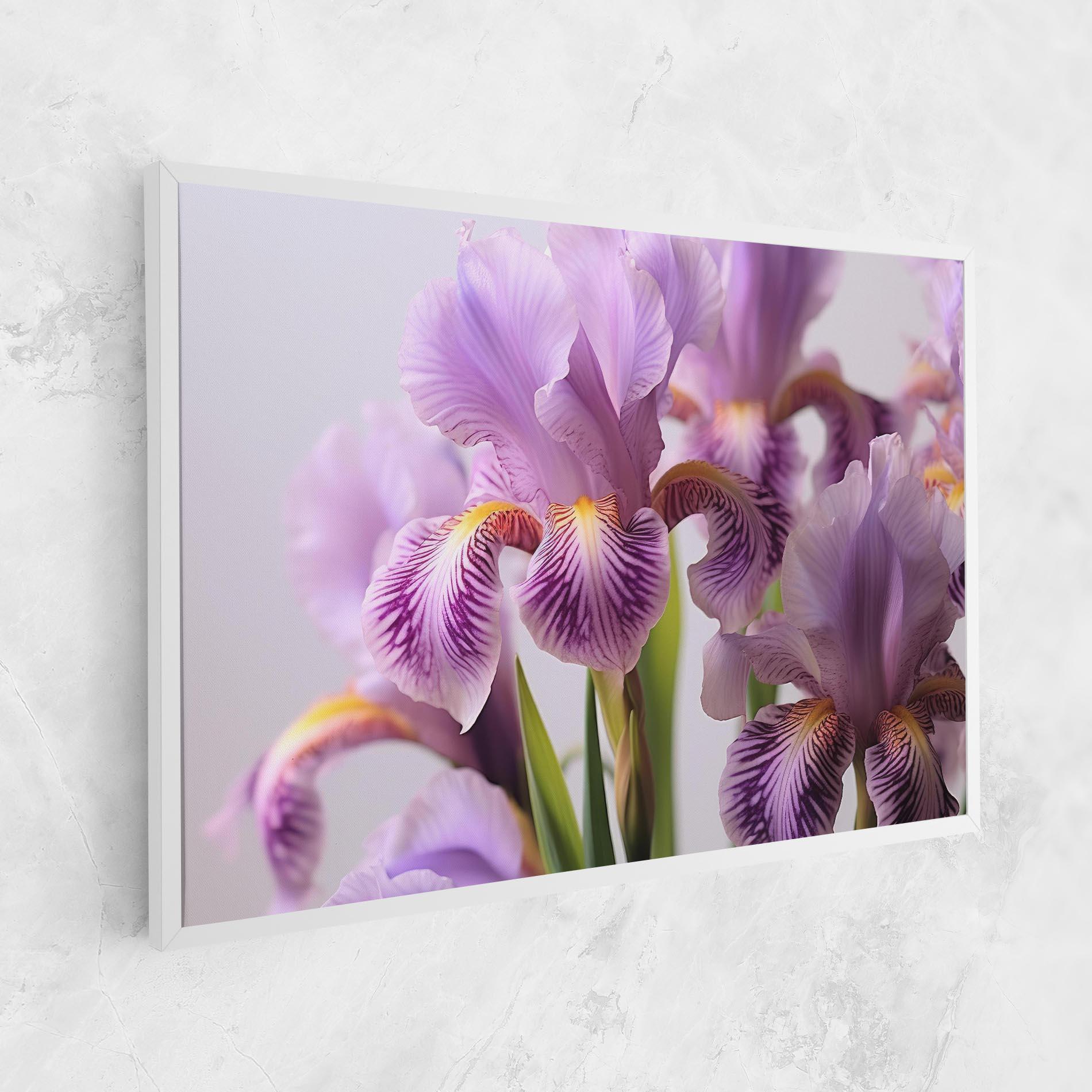 Vászonkép Iris In Vase mockup 1