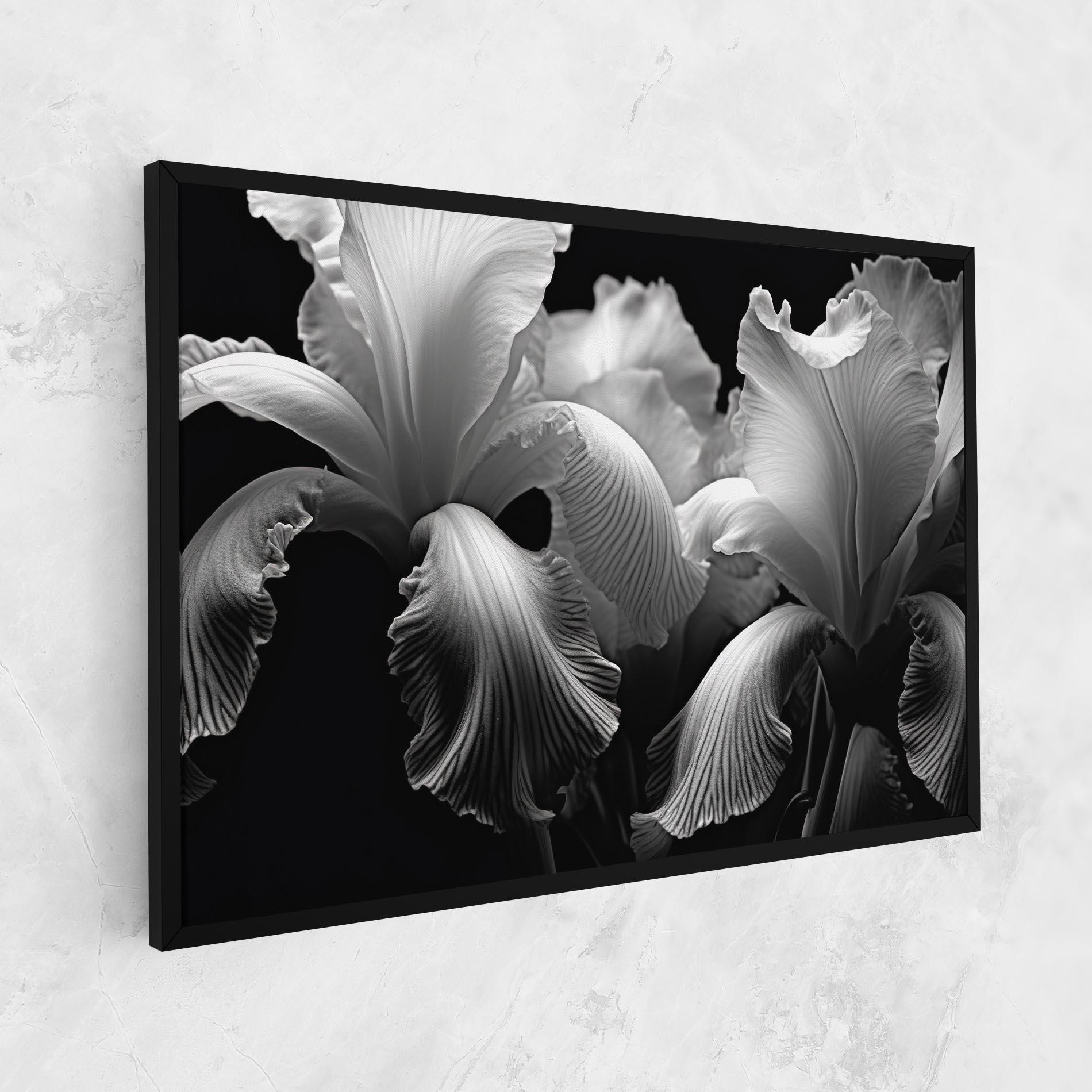 Vászonkép Grey Iris mockup 1