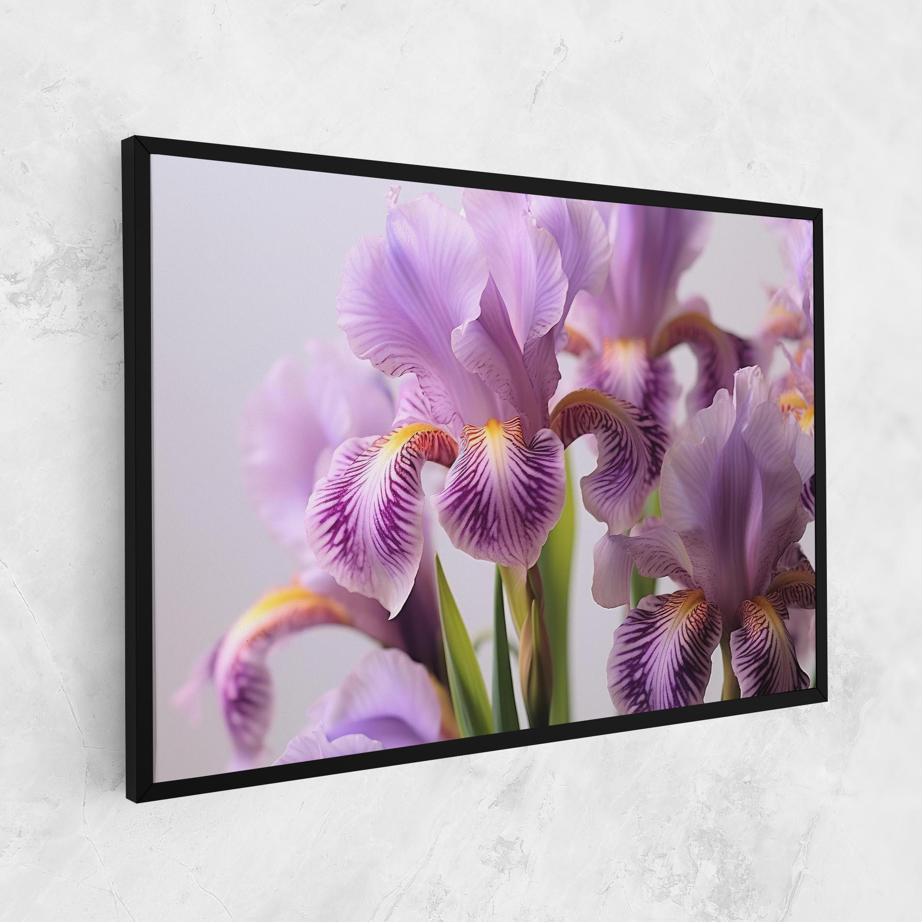 Vászonkép Iris In Vase mockup 1