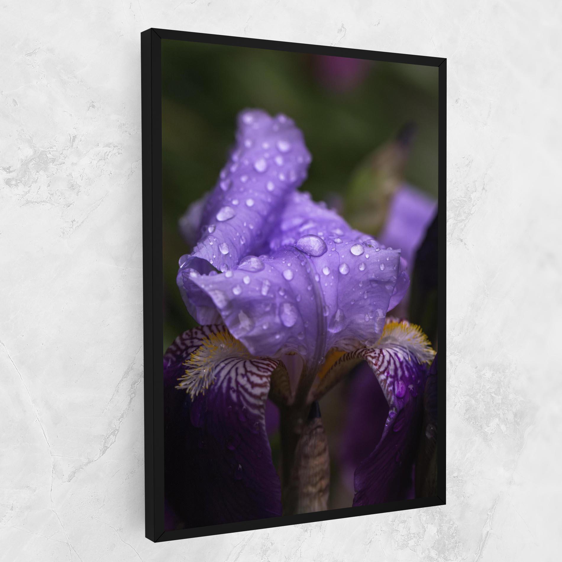 Vászonkép Rain In The Garden mockup 1