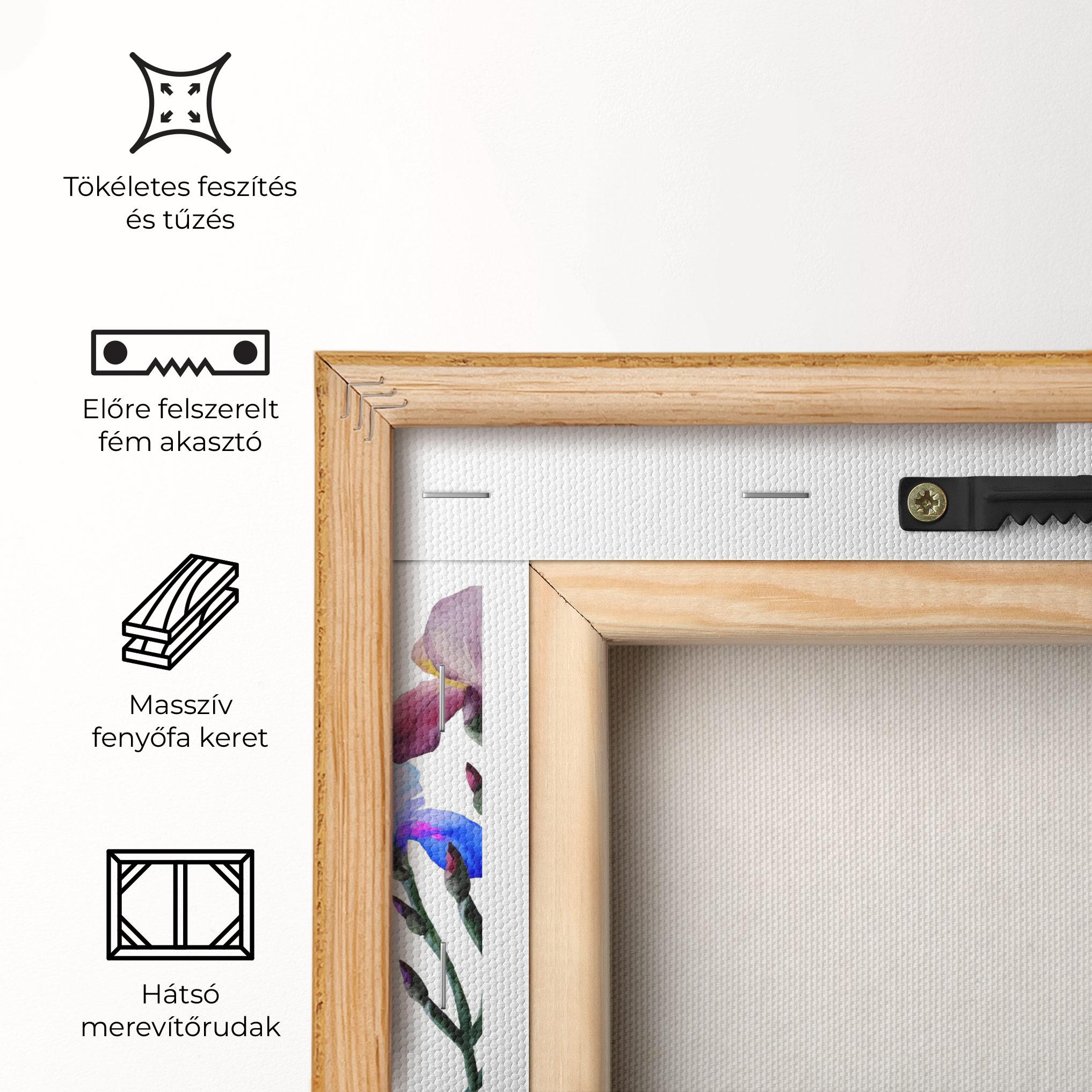 Vászonkép Iris Set mockup 5