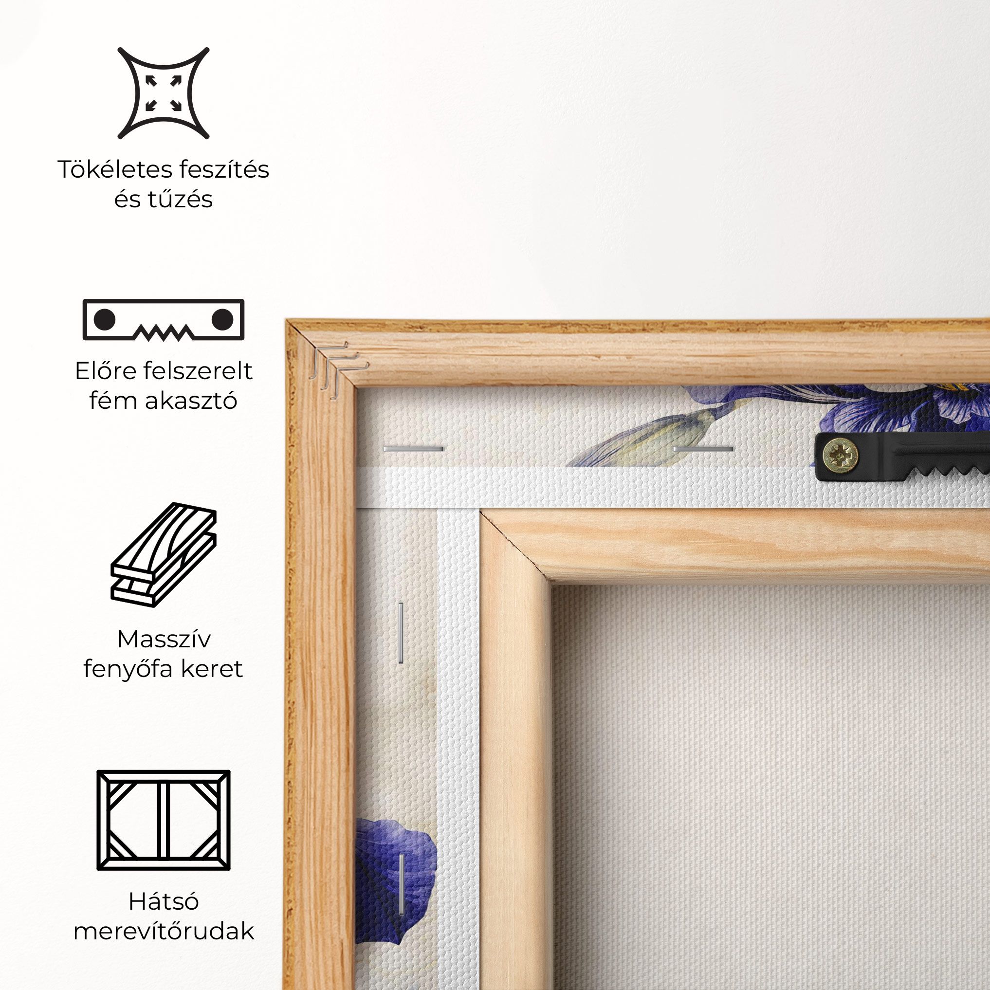 Irises Painting mockup 5