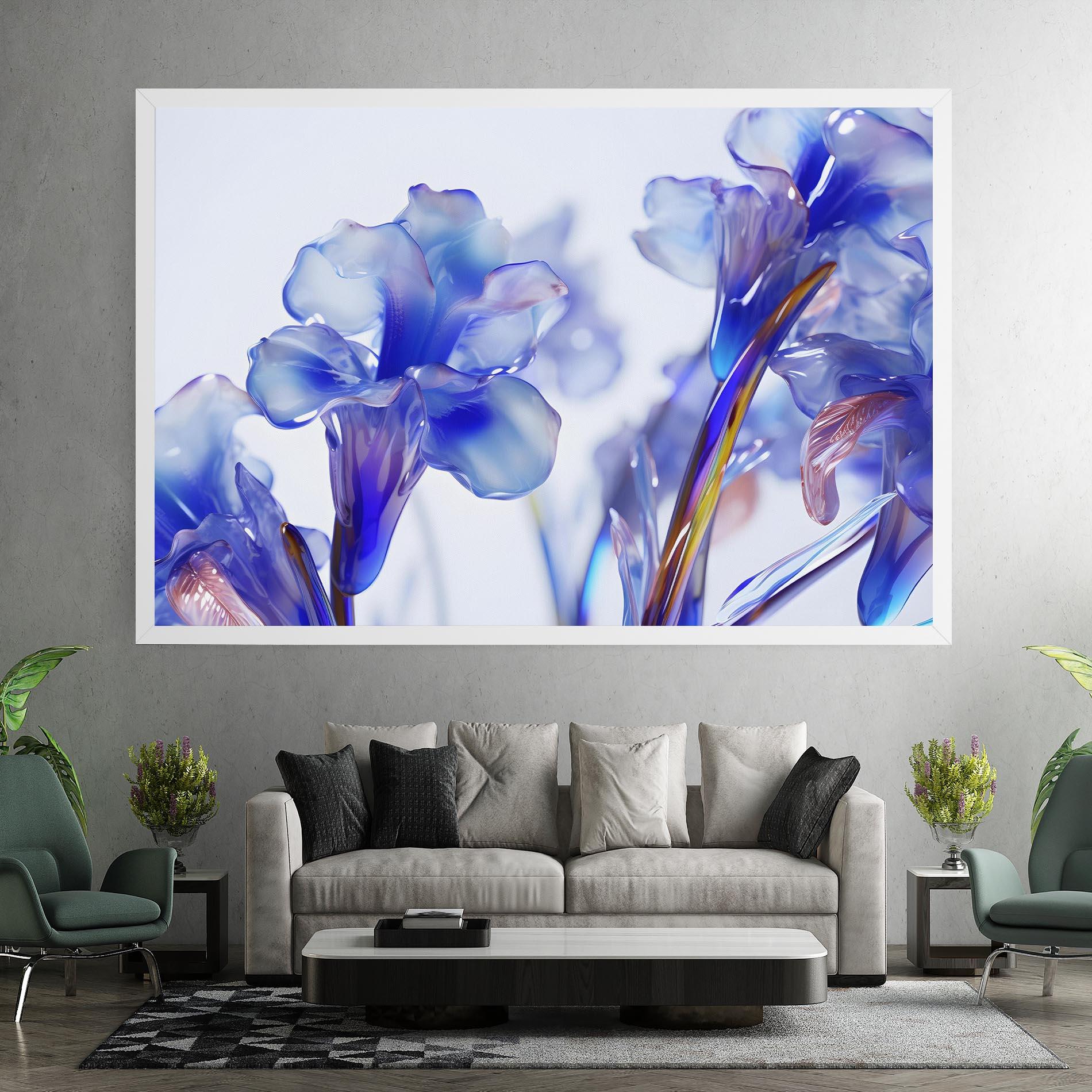 Vászonkép Iris Glass mockup 7