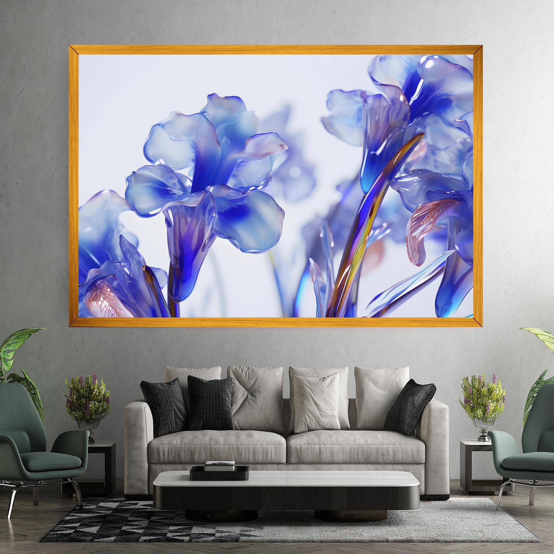 Vászonkép Iris Glass mockup 7