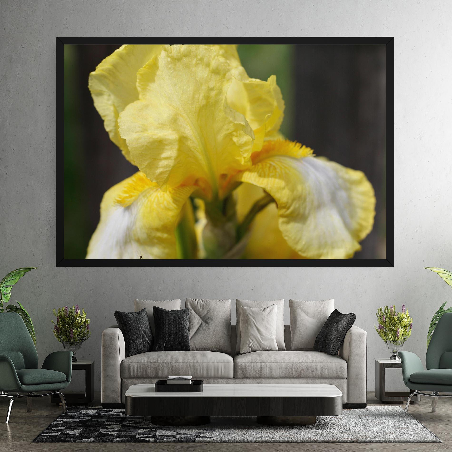 Vászonkép Garden Yellow Iris mockup 7