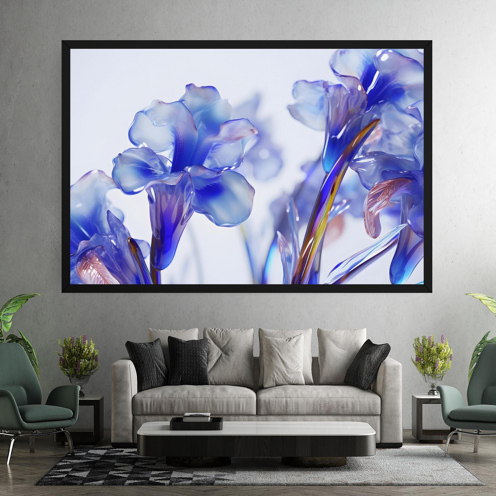 Vászonkép Iris Glass mockup 7