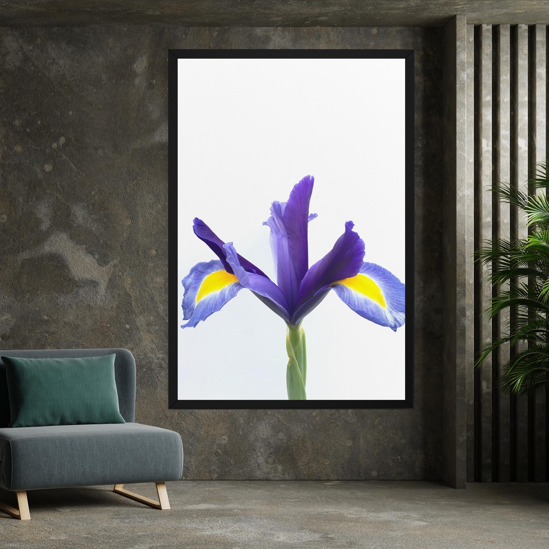Vászonkép Yellow Color Iris mockup 7