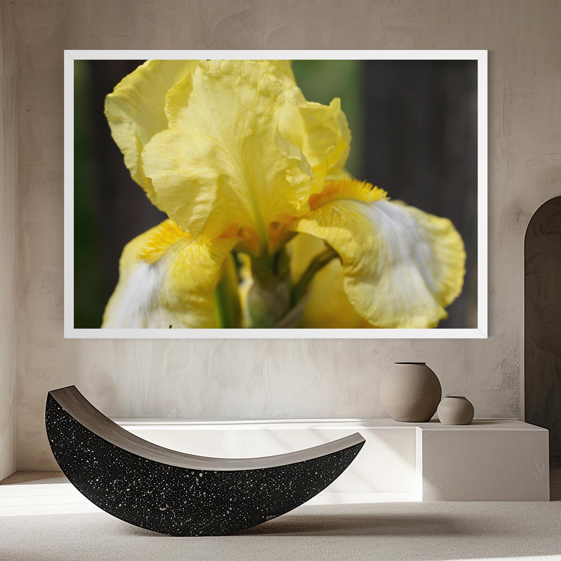 Vászonkép Garden Yellow Iris mockup 8
