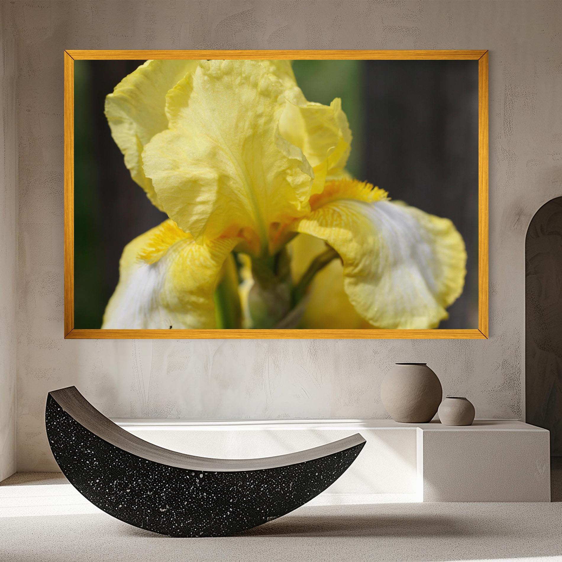 Vászonkép Garden Yellow Iris mockup 8