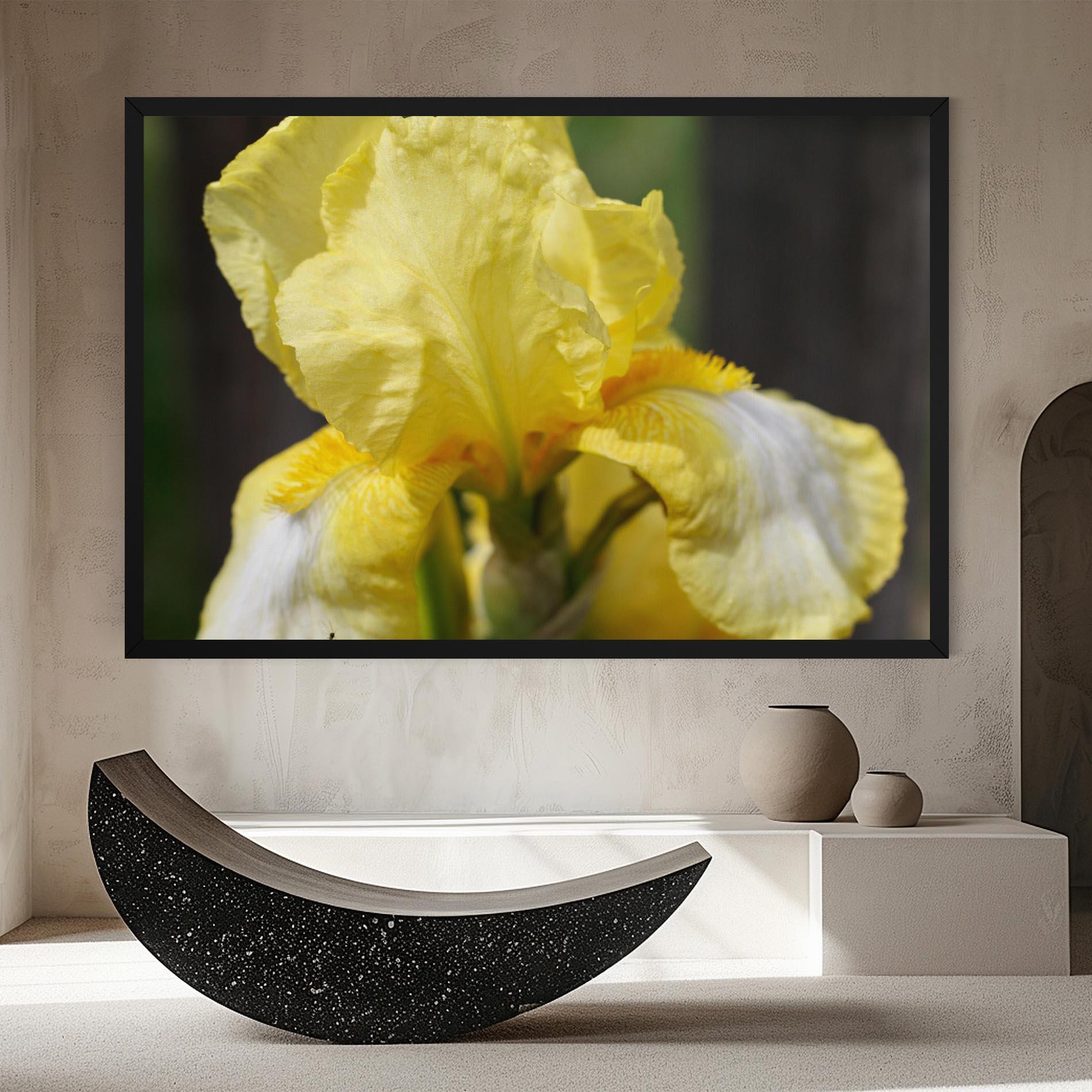 Vászonkép Garden Yellow Iris mockup 8