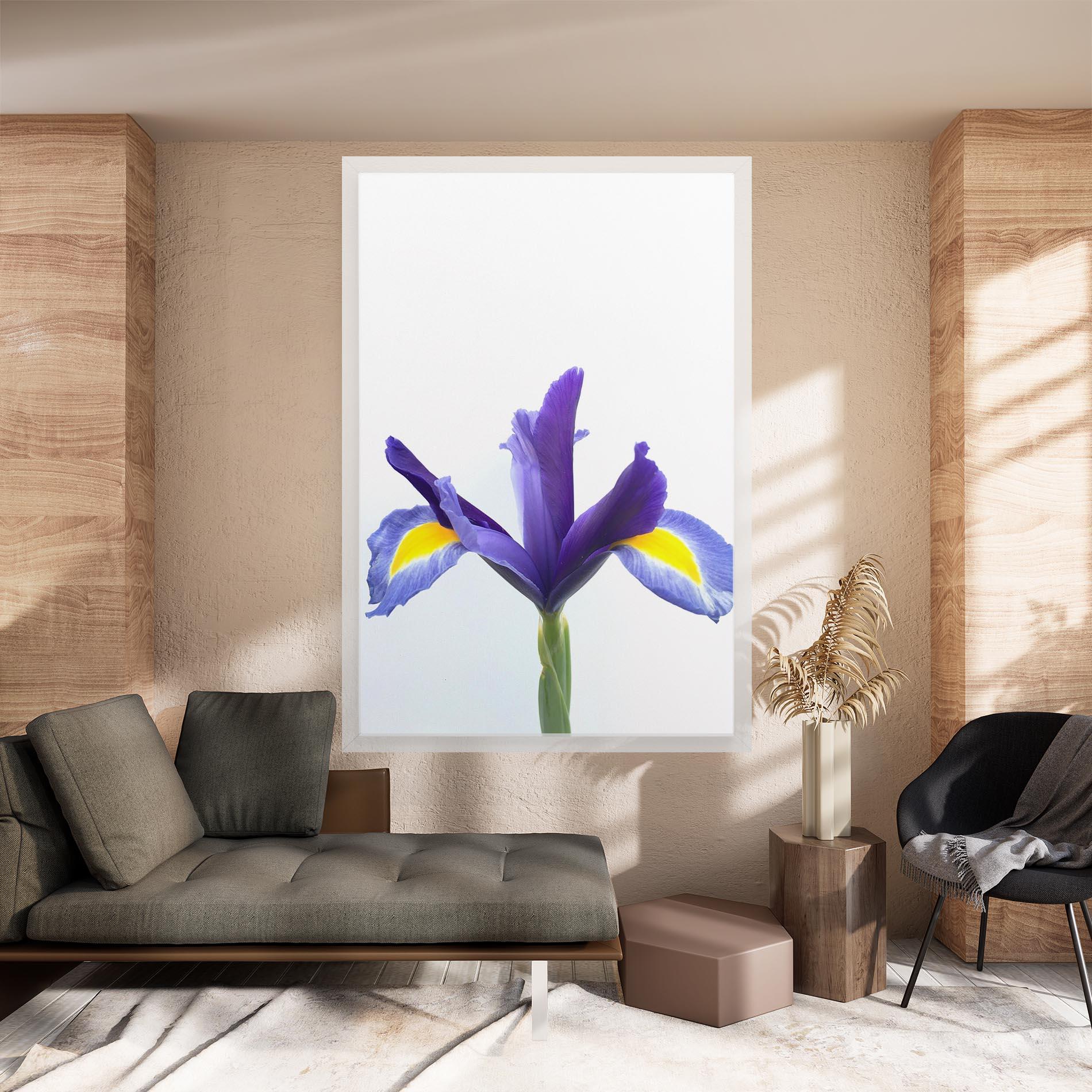Vászonkép Yellow Color Iris mockup 8