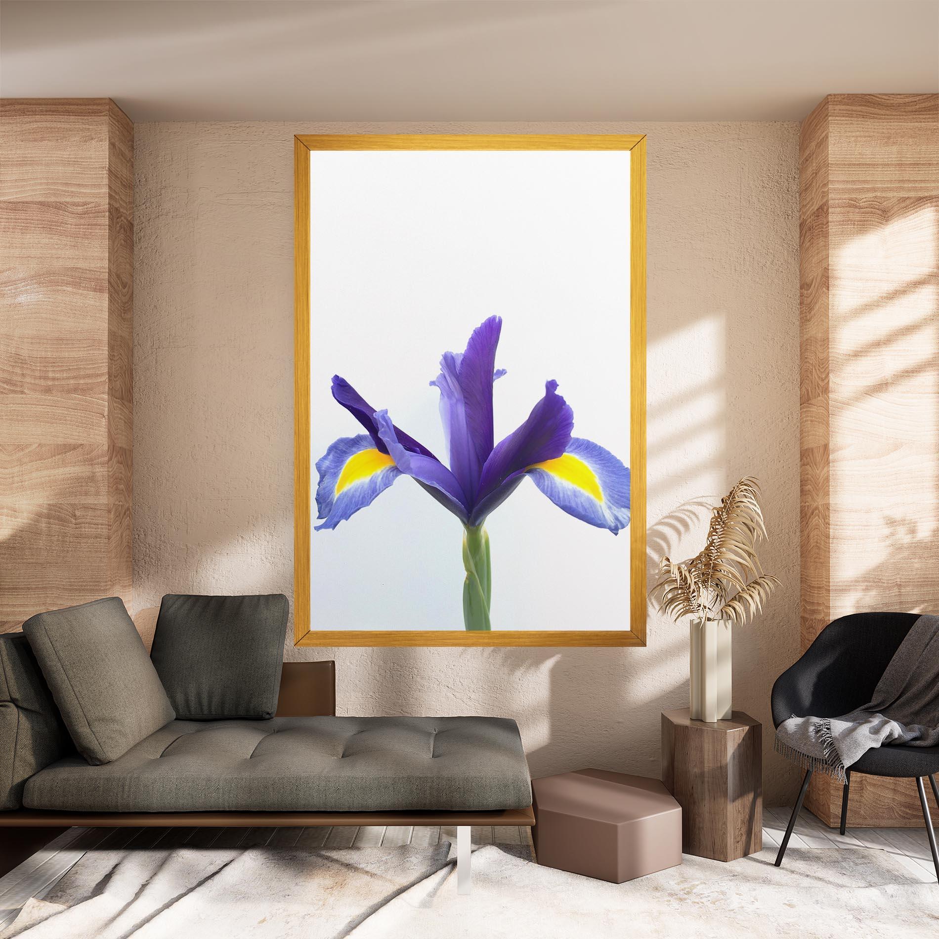 Vászonkép Yellow Color Iris mockup 8