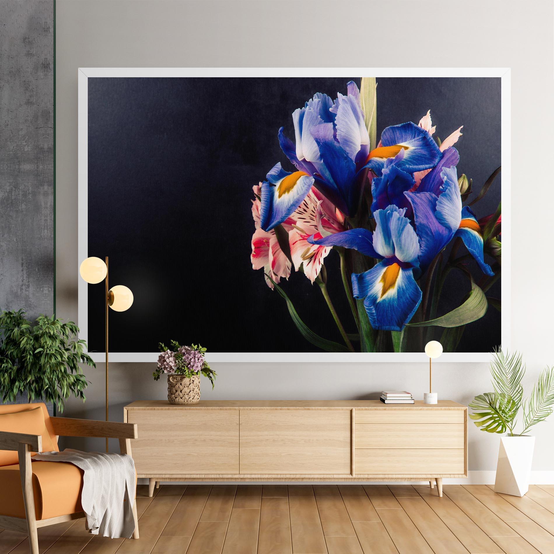 Vászonkép Iris Bouquet mockup 9