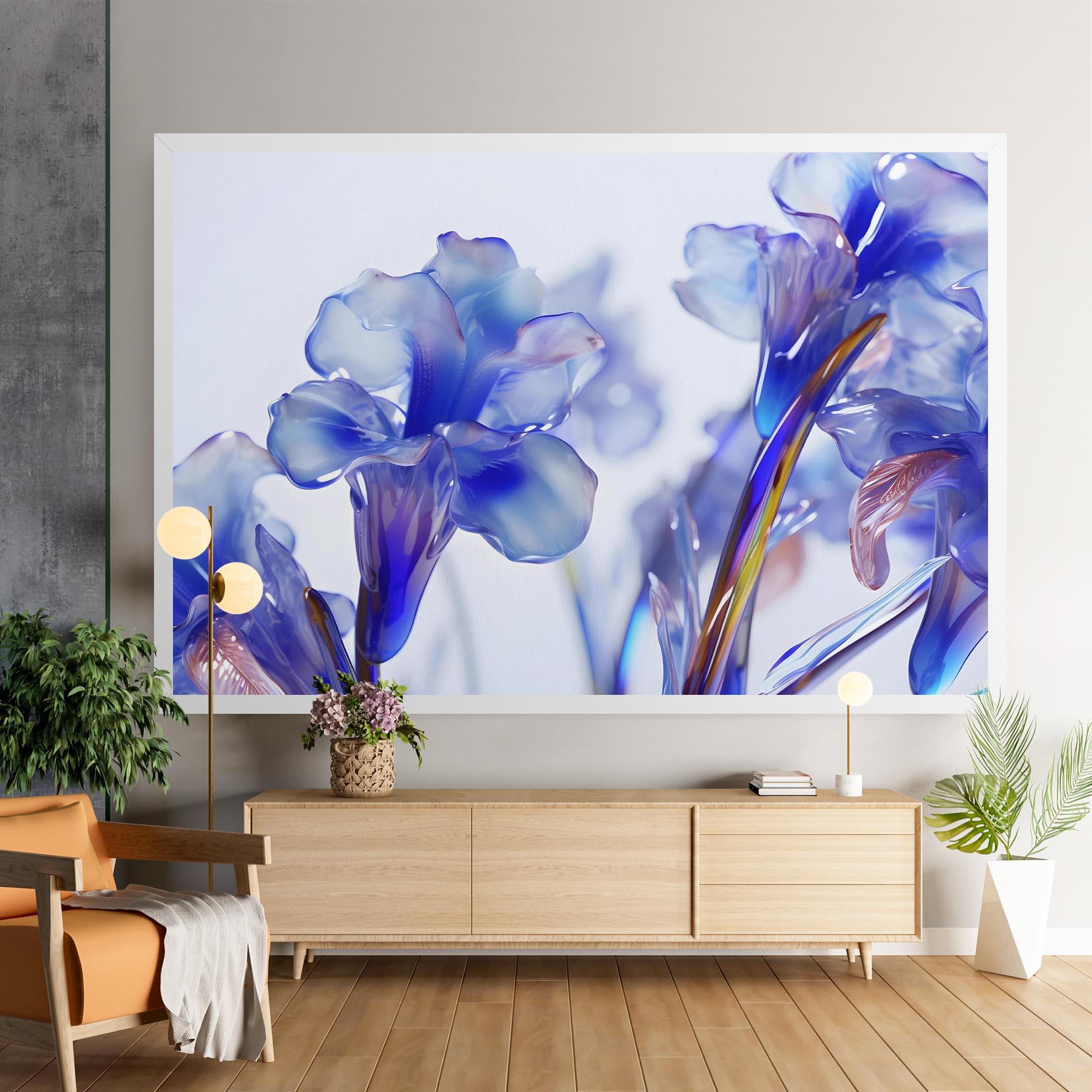 Vászonkép Iris Glass mockup 9