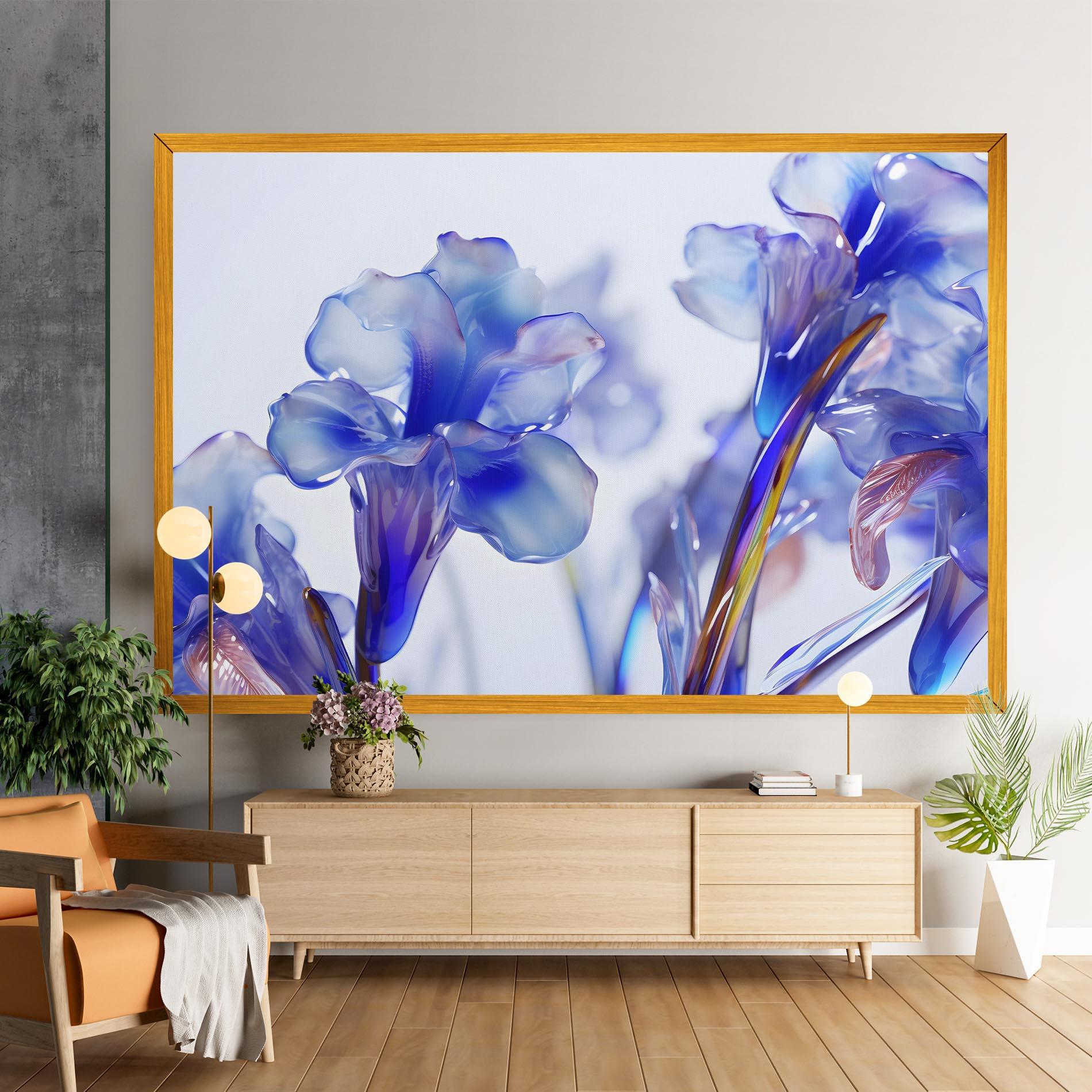 Vászonkép Iris Glass mockup 9