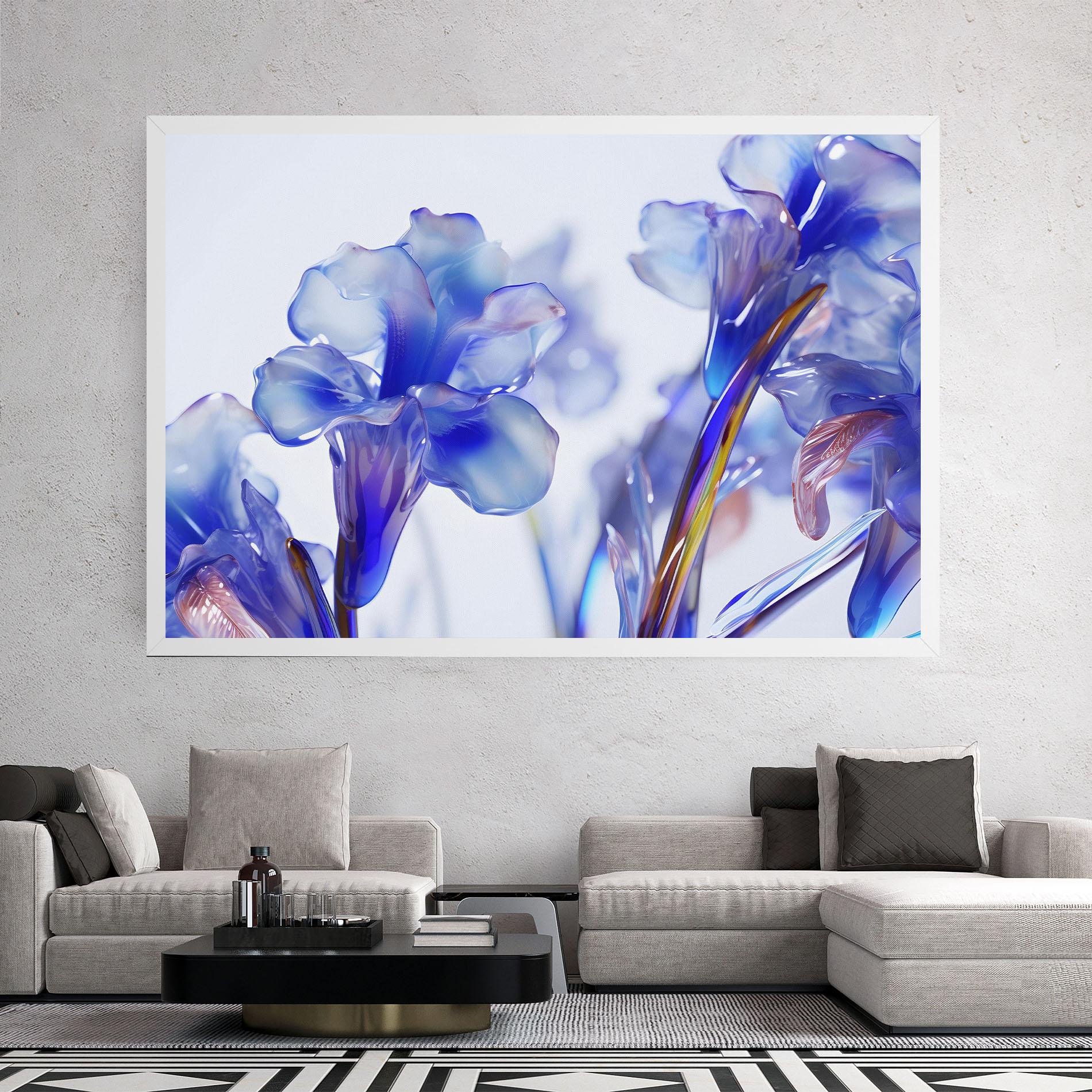 Vászonkép Iris Glass mockup 2