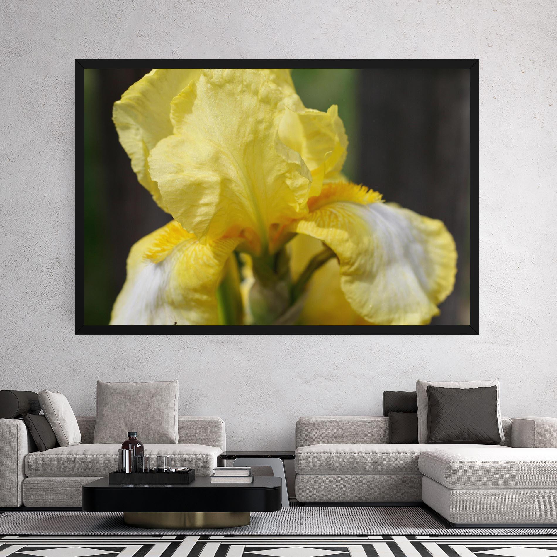 Vászonkép Garden Yellow Iris mockup 2