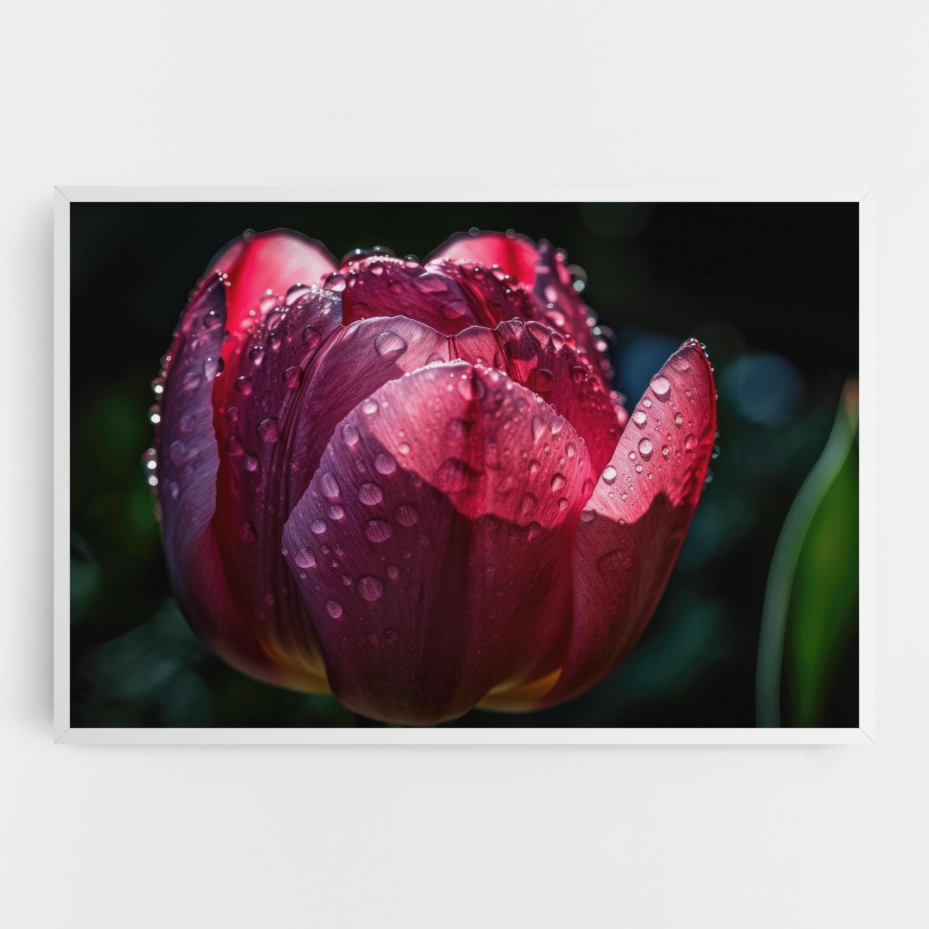 Pink Tulip After Rain mockup 0