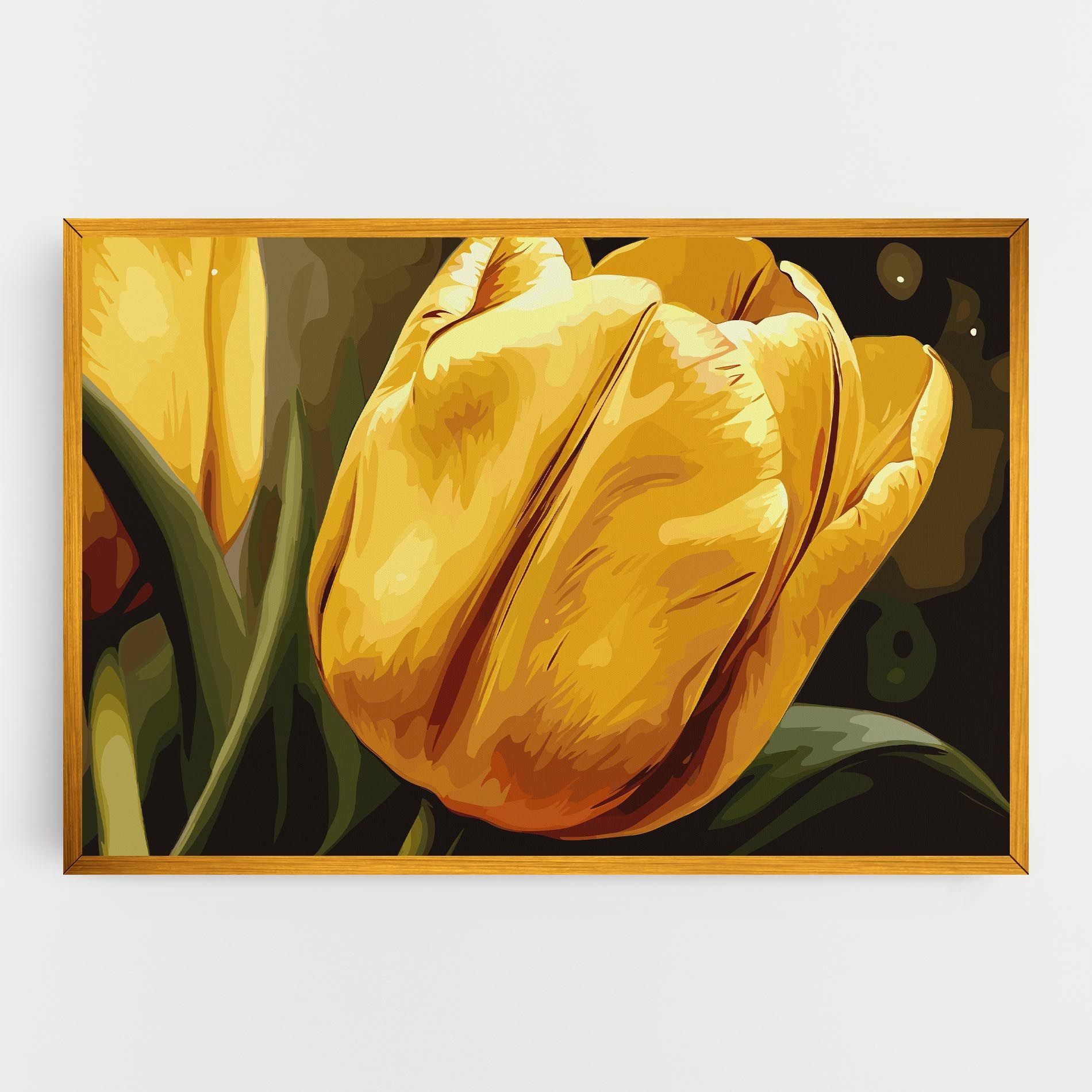 Big Yellow Tulip mockup 0