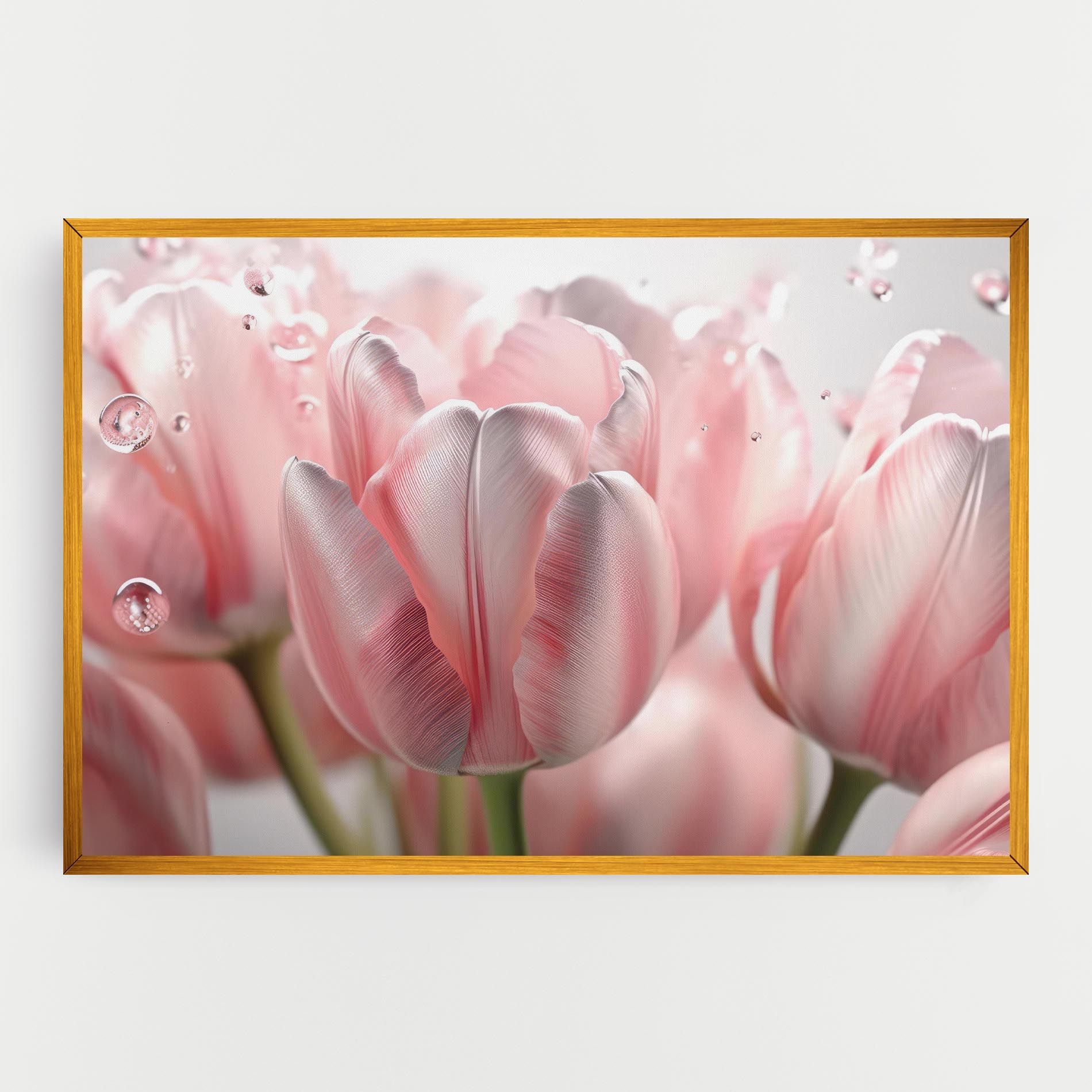Pink Pretty Tulips mockup 0