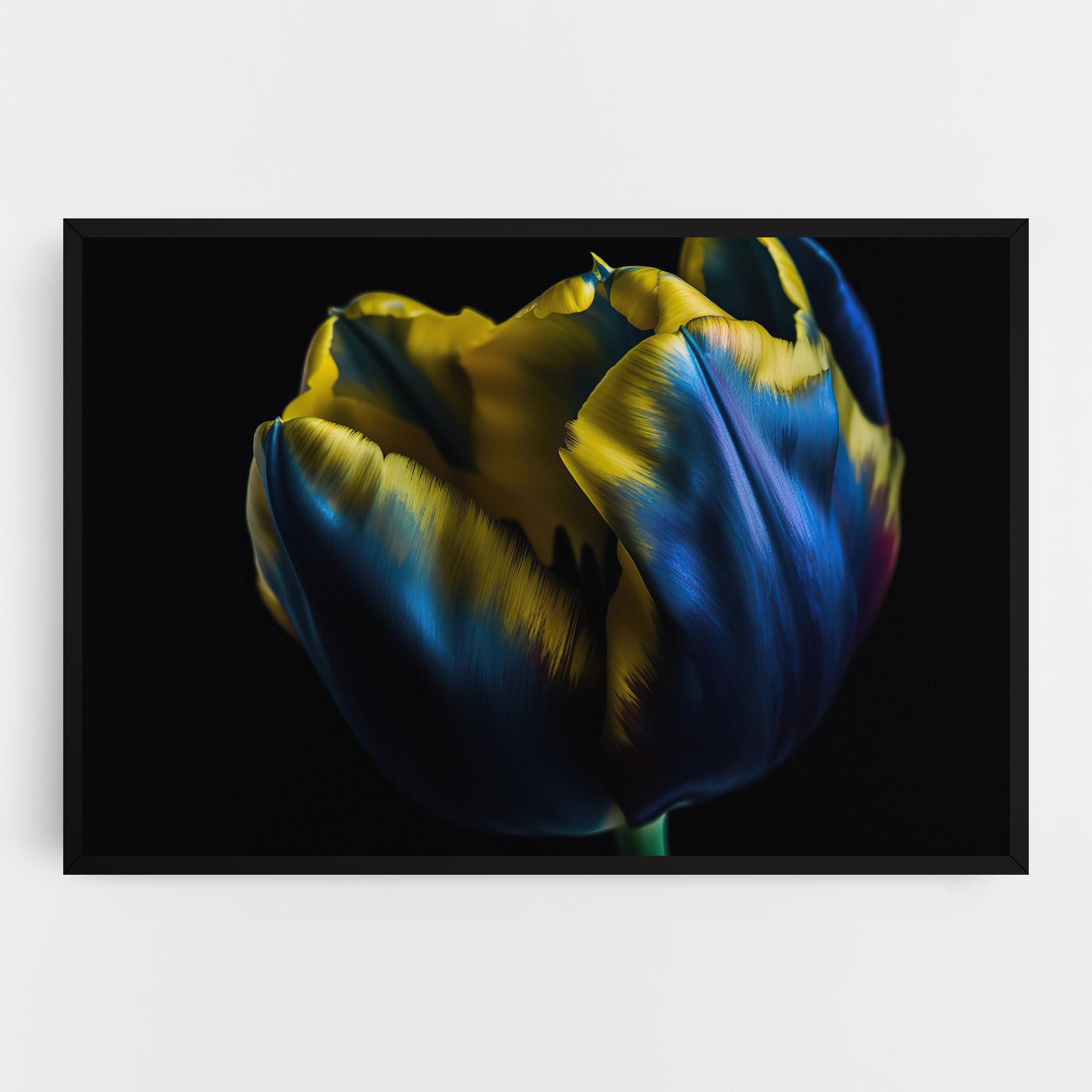Yellow Blue Tulip mockup 0
