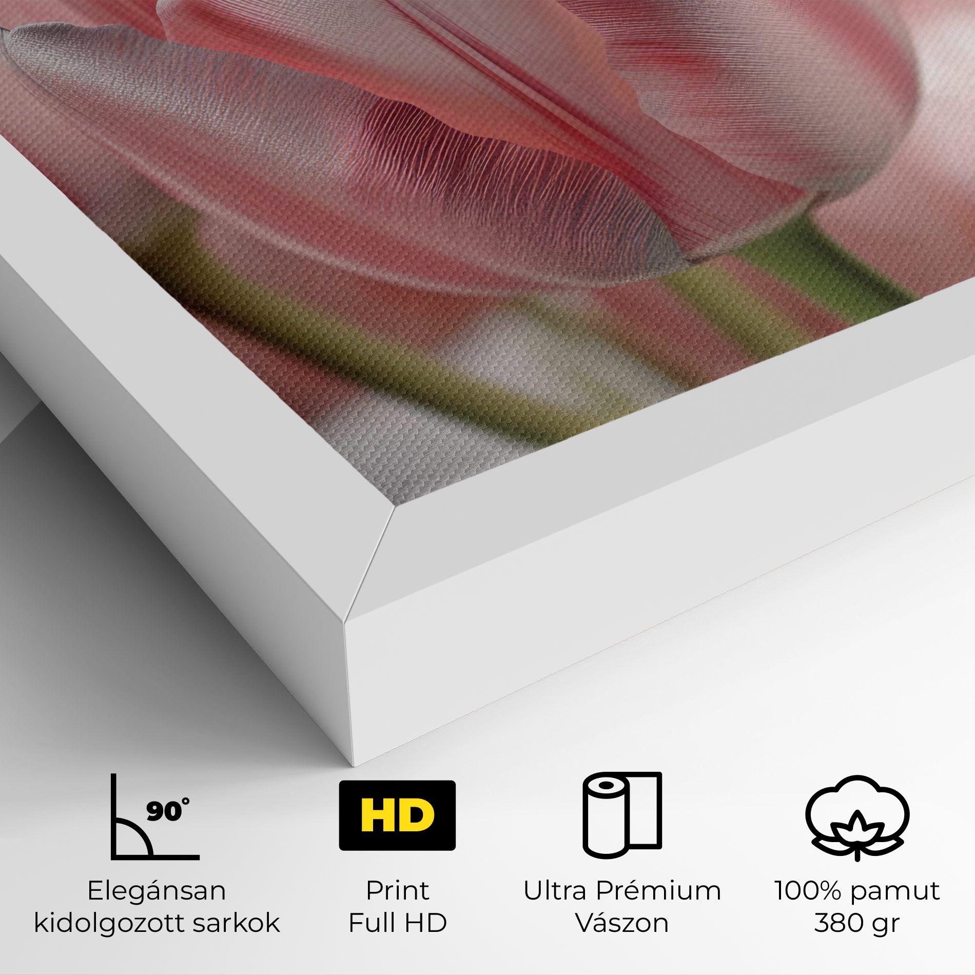 Pink Pretty Tulips mockup 4