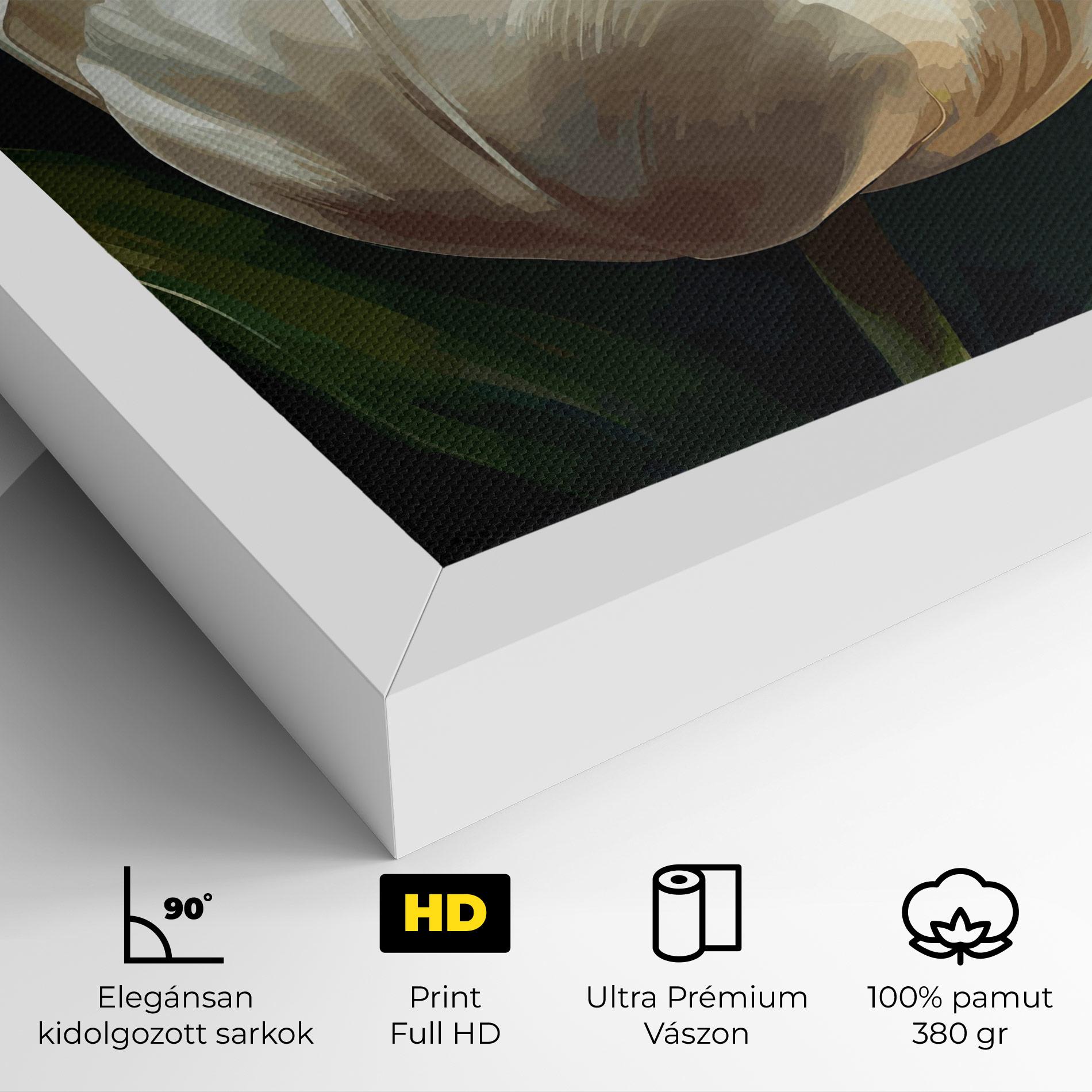 Vászonkép Tulip Art mockup 4