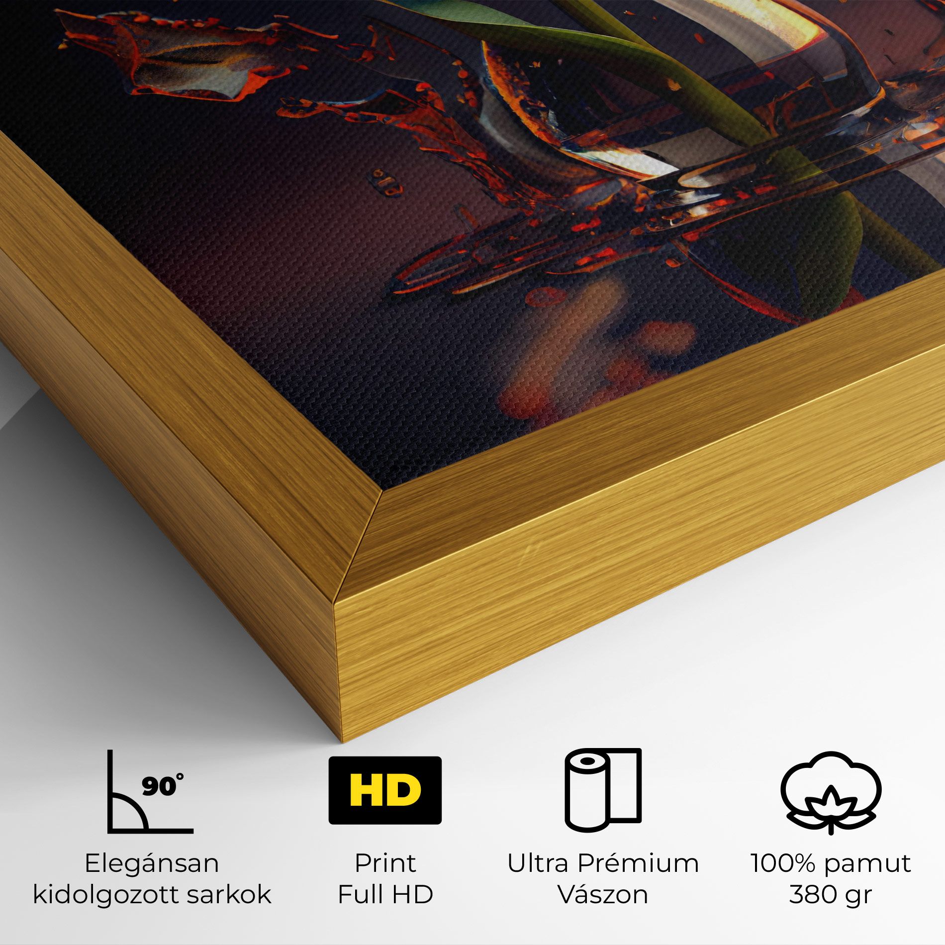 Black Tulip In Vase mockup 4