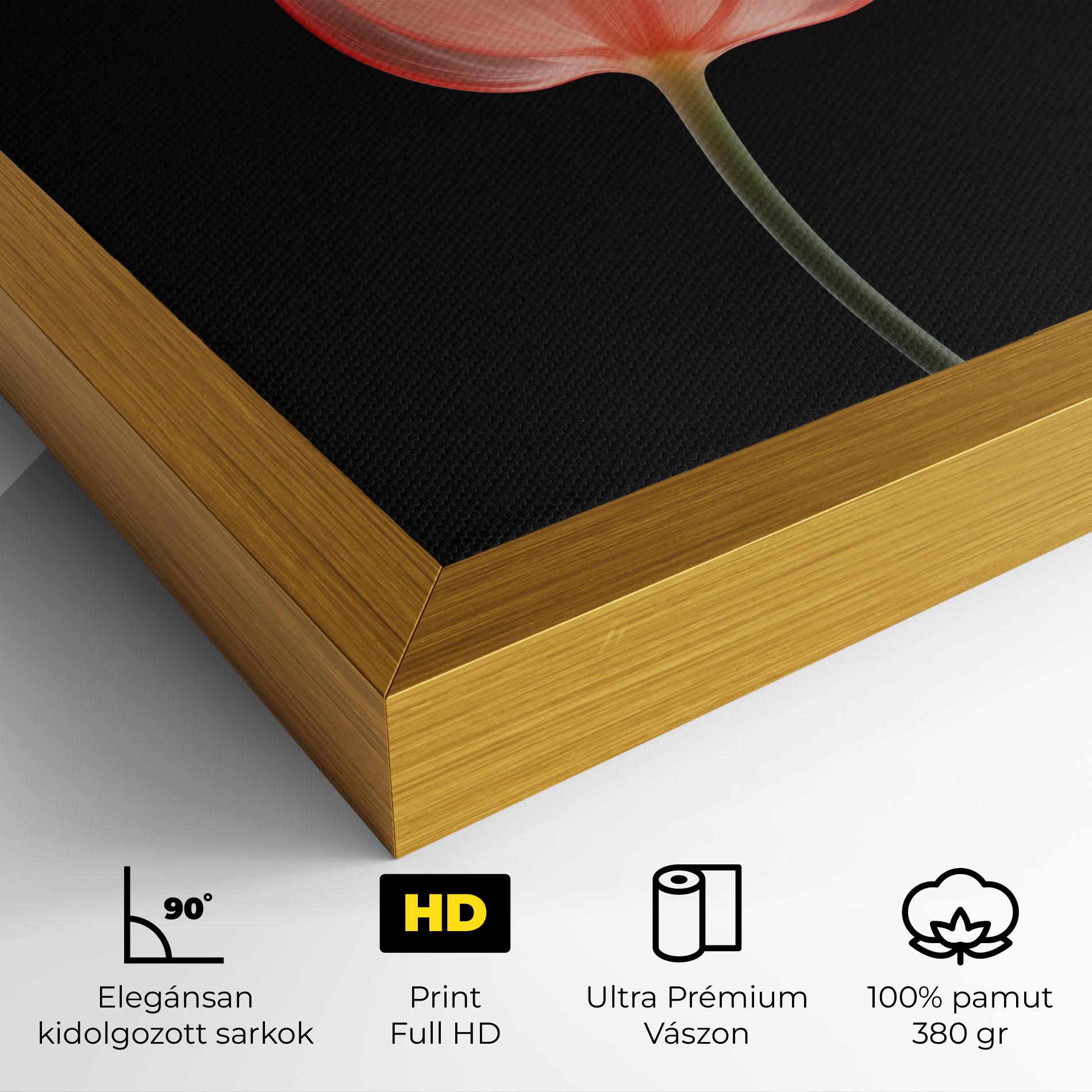 Vászonkép Pastel Pink Tulip mockup 4