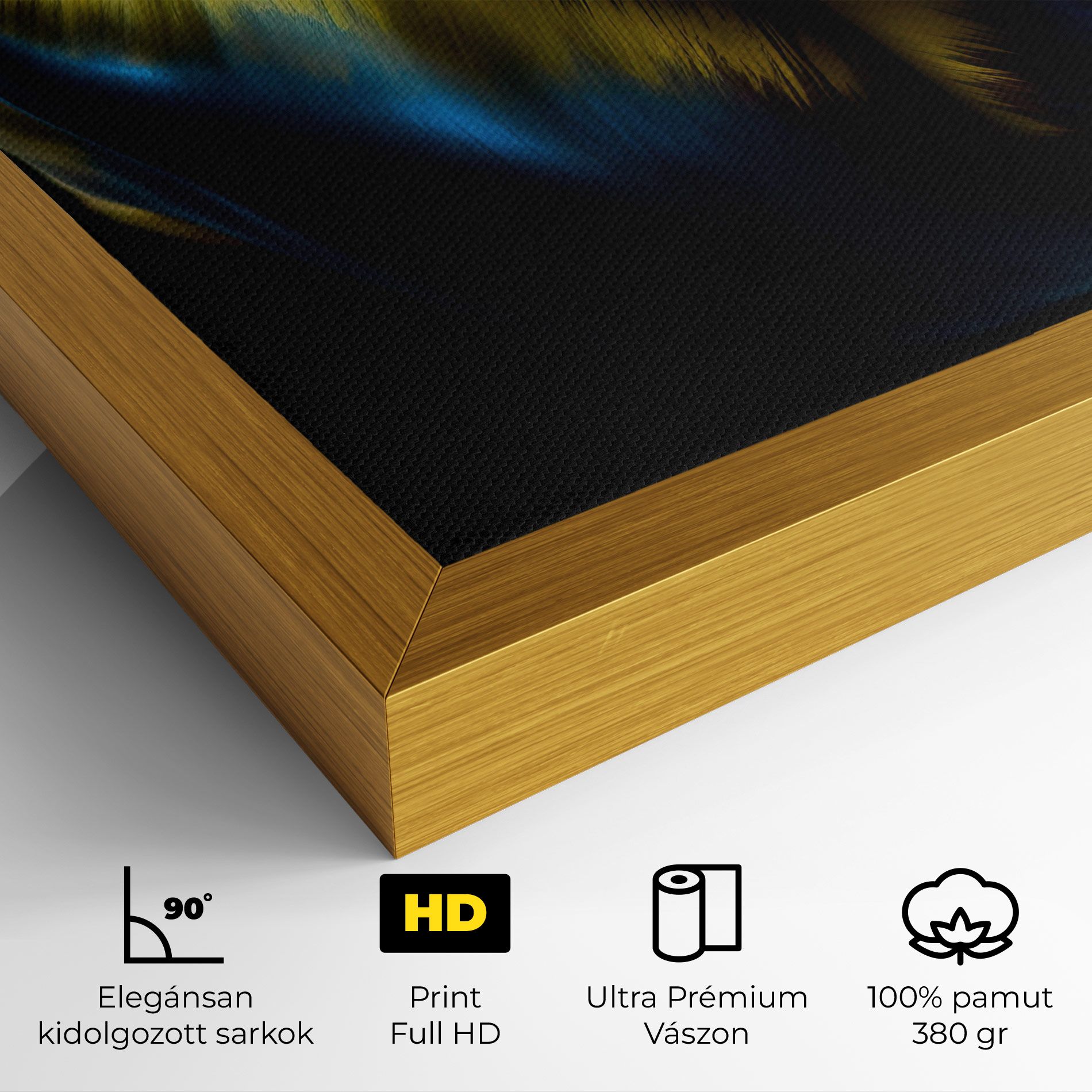 Yellow Blue Tulip mockup 4