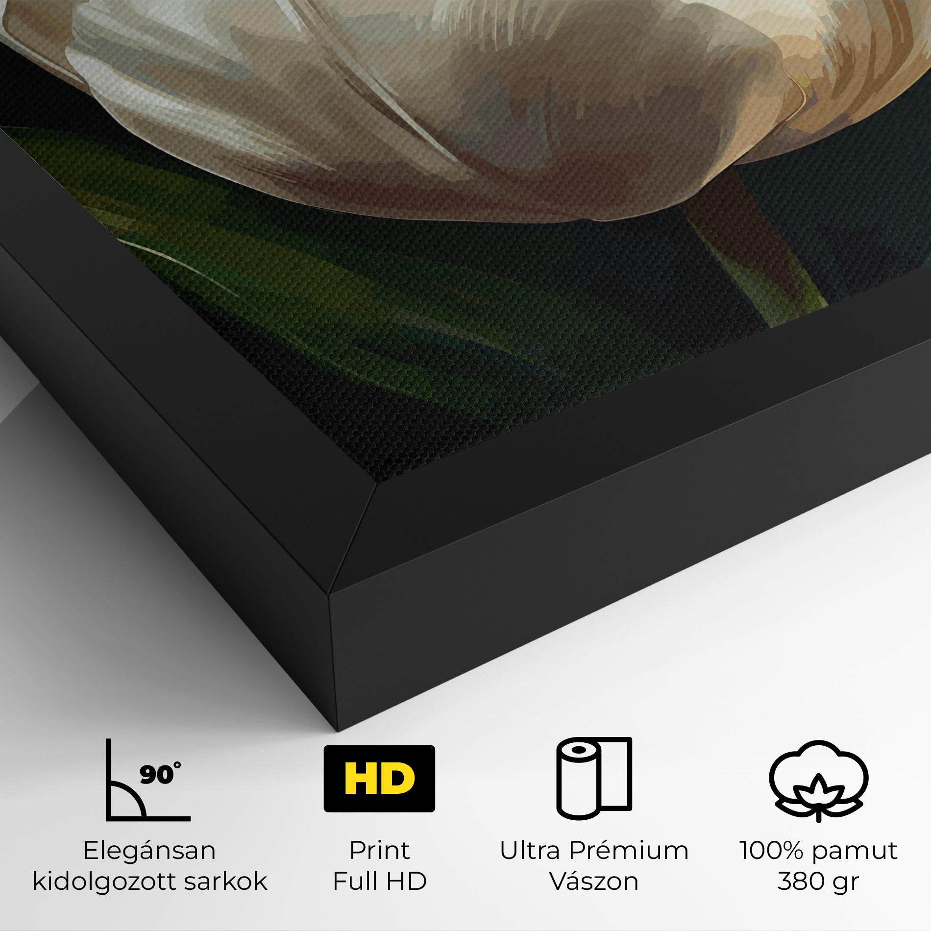 Vászonkép Tulip Art mockup 4