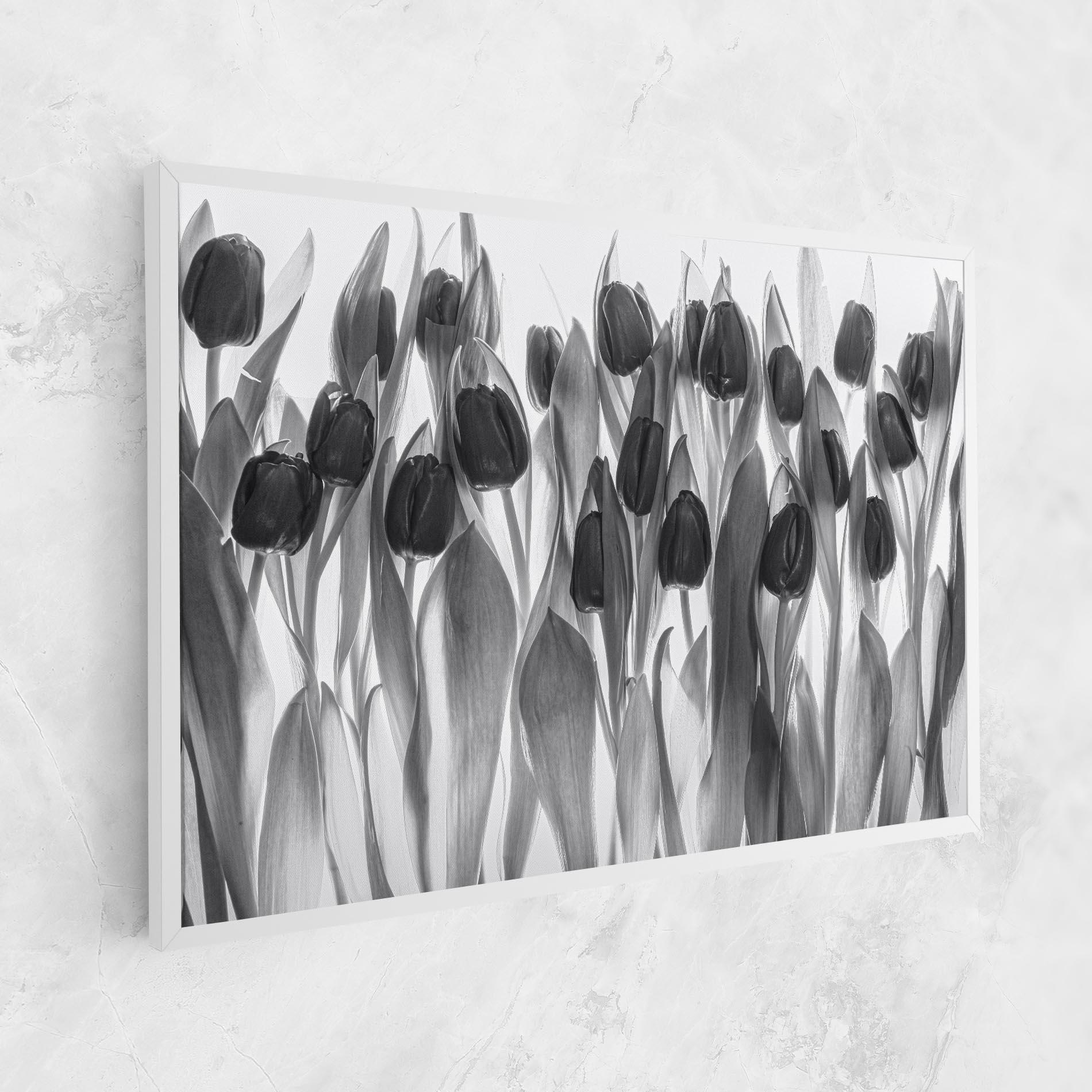 Vászonkép Grey Tulips mockup 1