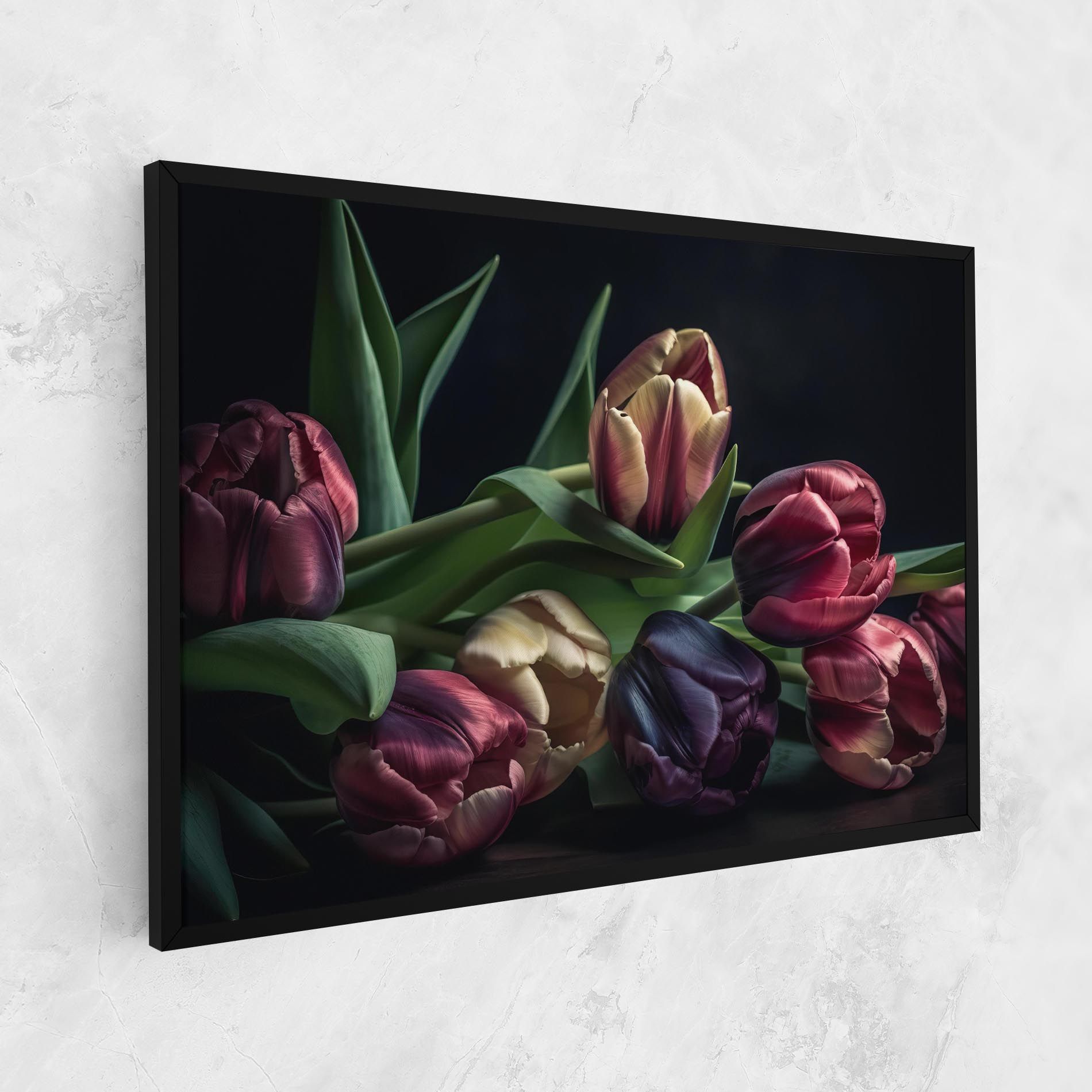 Dark Purple Tulip mockup 1